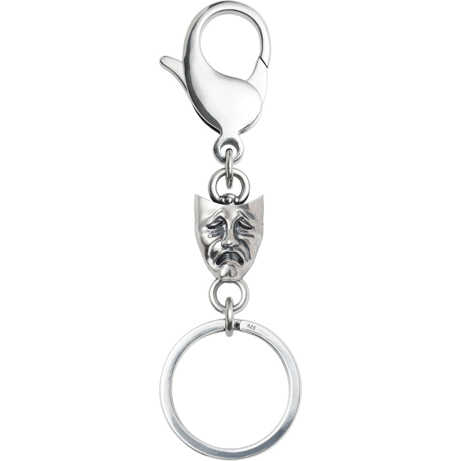 Drama Mask Key Ring