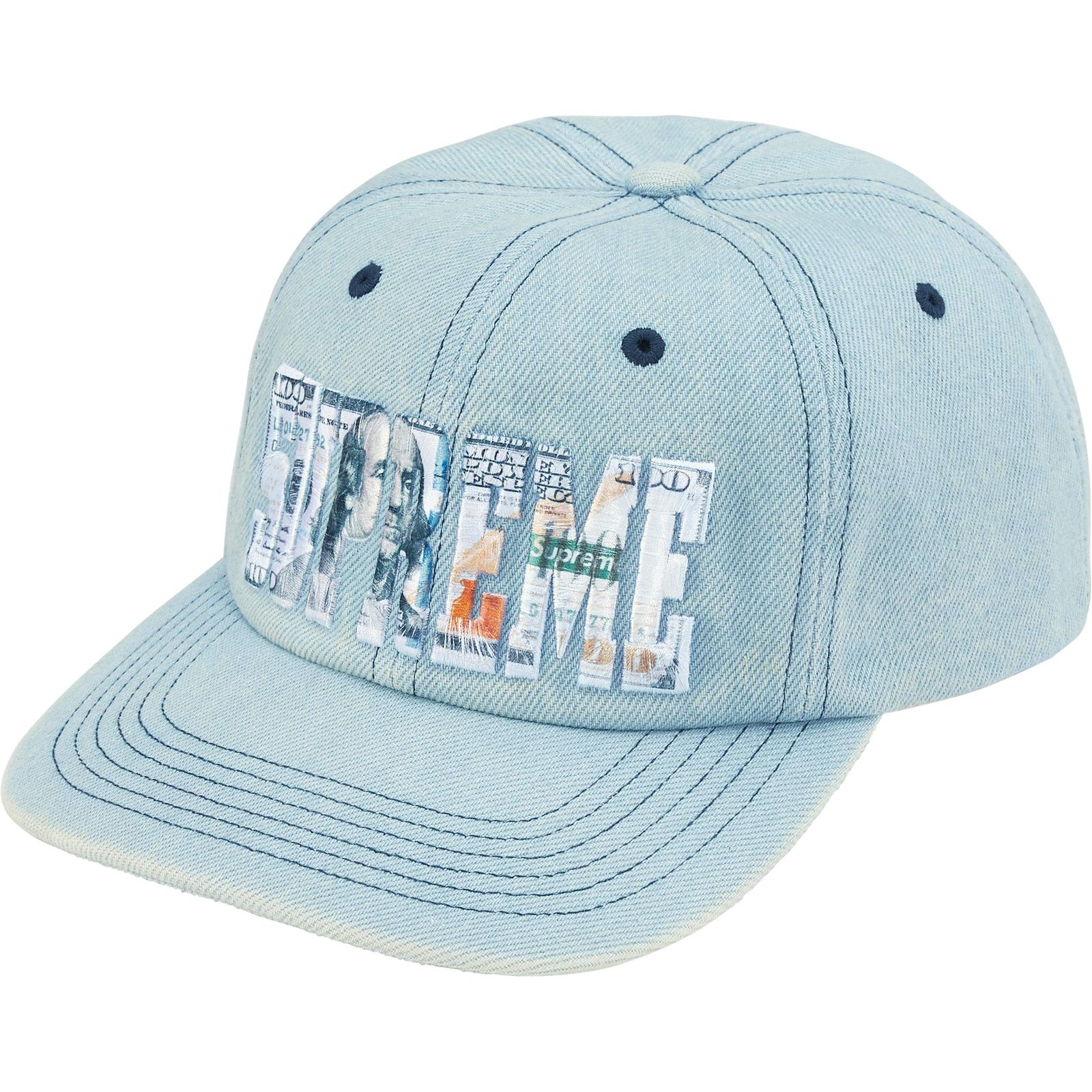 Embroidered Money Logo 6-Panel