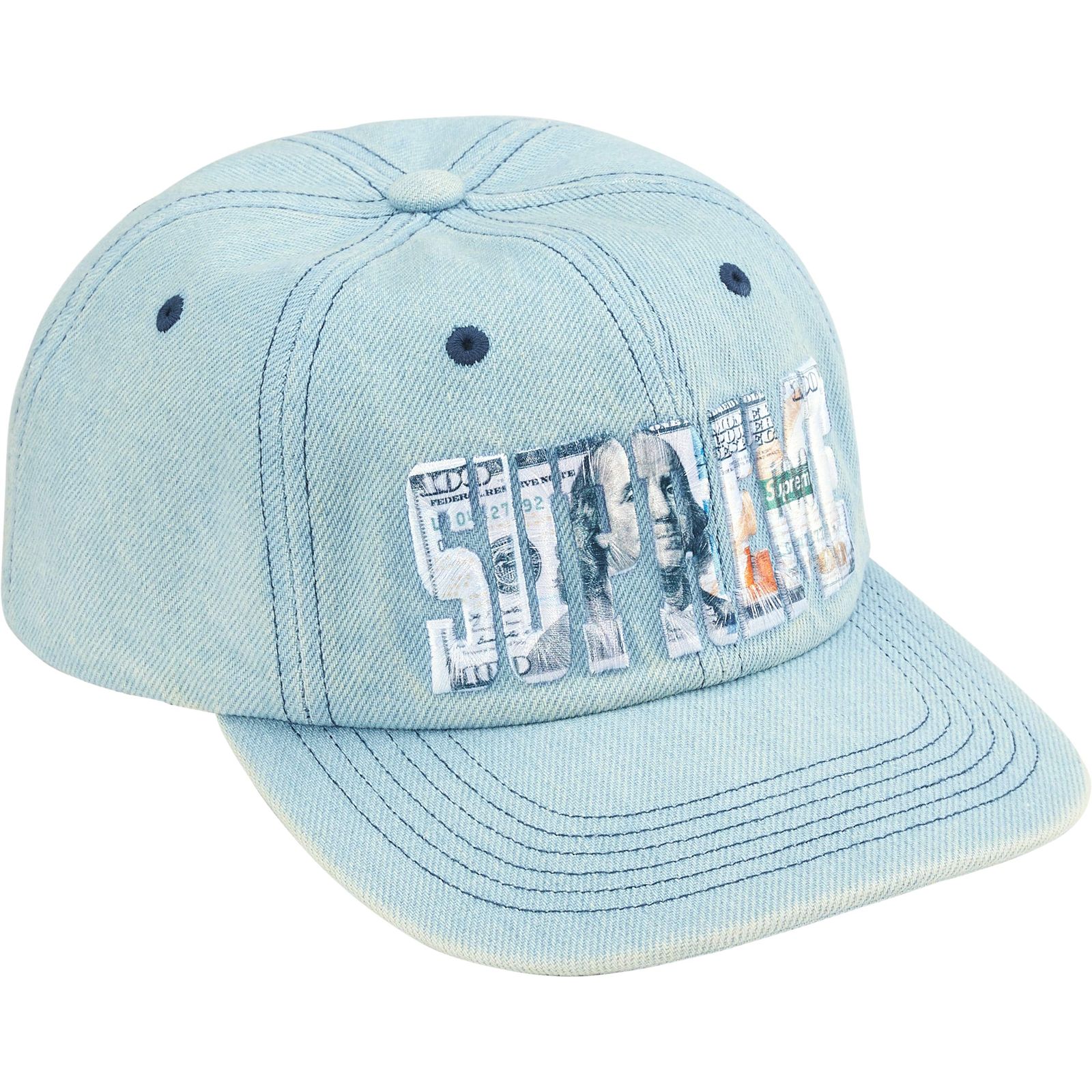 Embroidered Money Logo 6-Panel