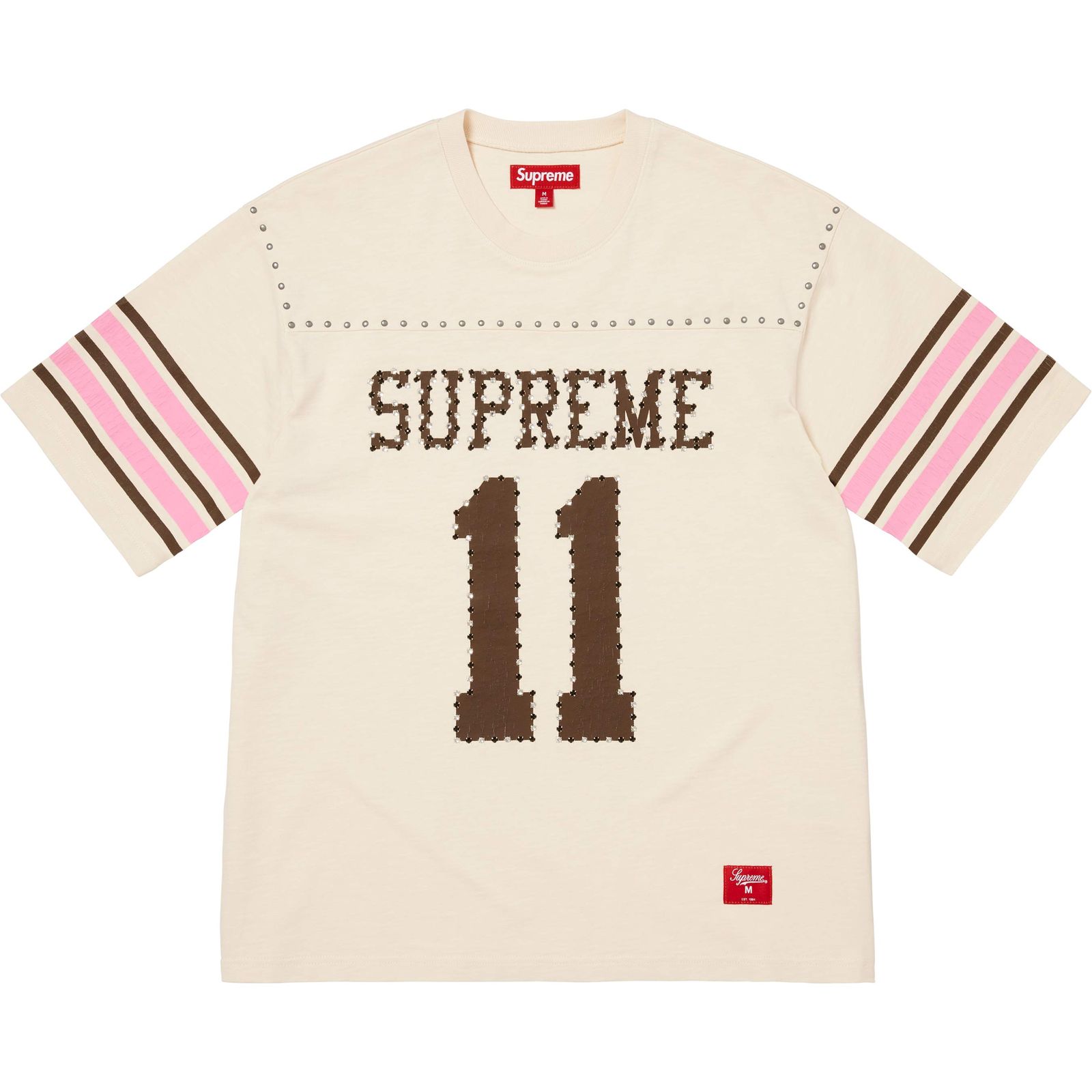 Studded S/S Football Top