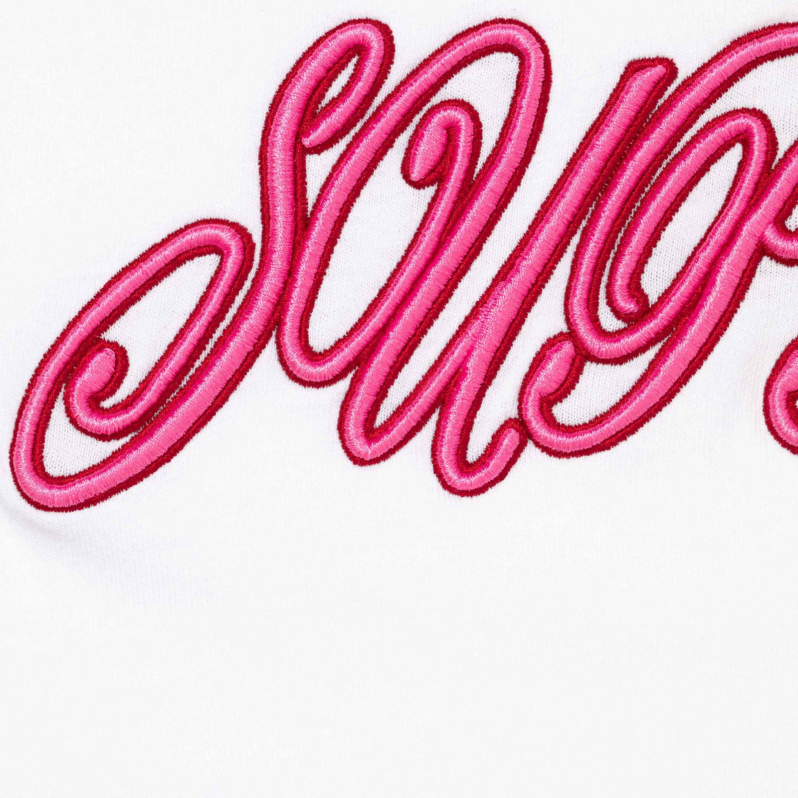 Raised Script S/S Top