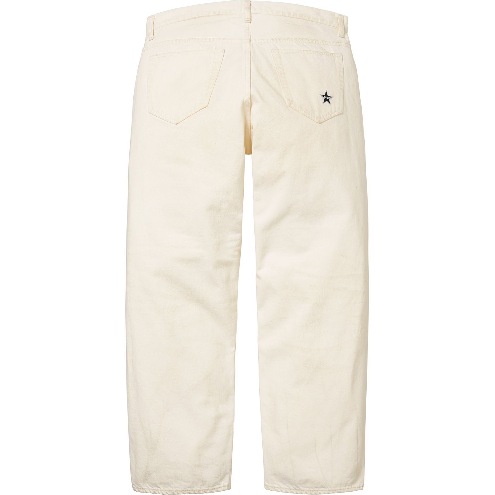 Distressed Loose Fit Selvedge Jean