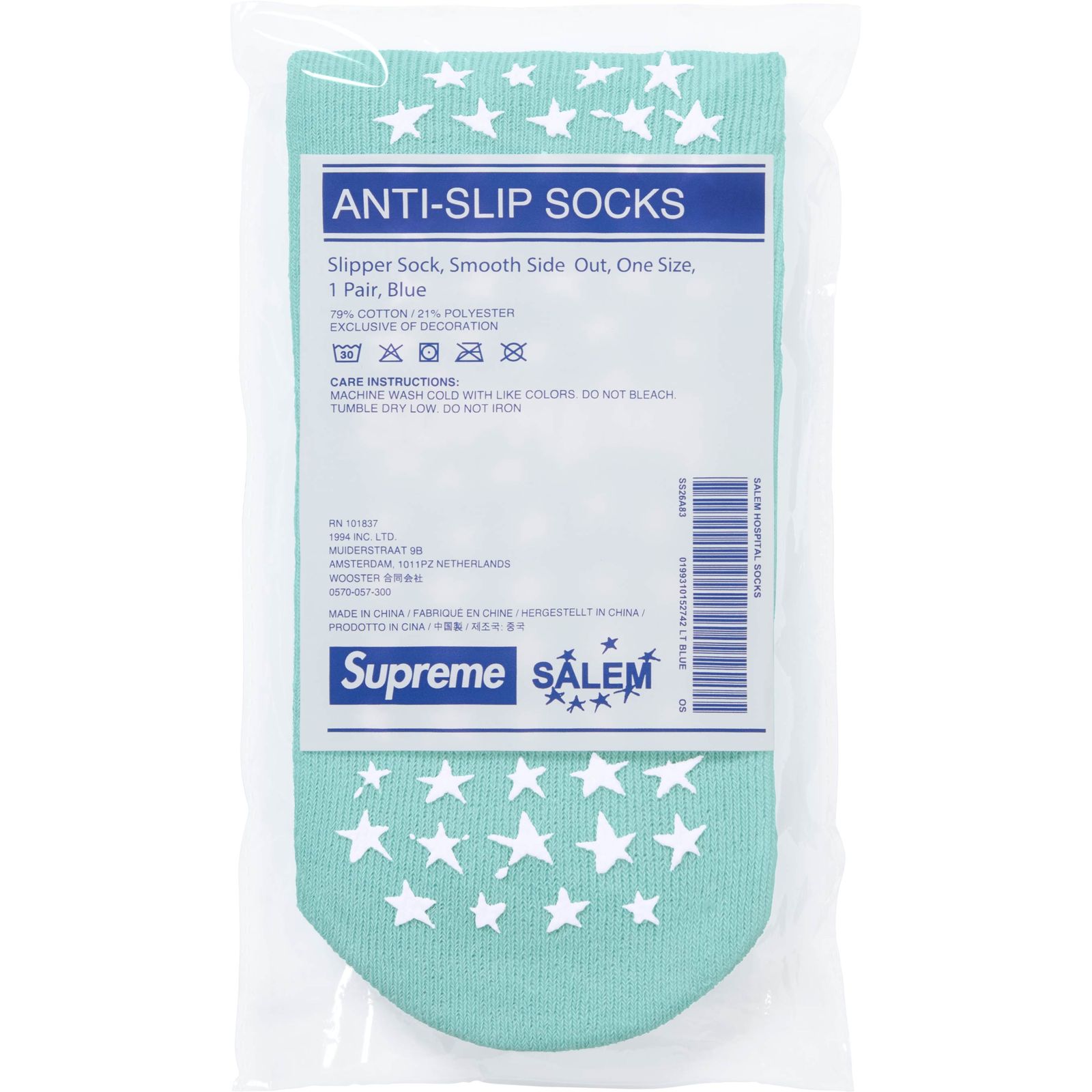 Supreme/SALEM Hospital Socks