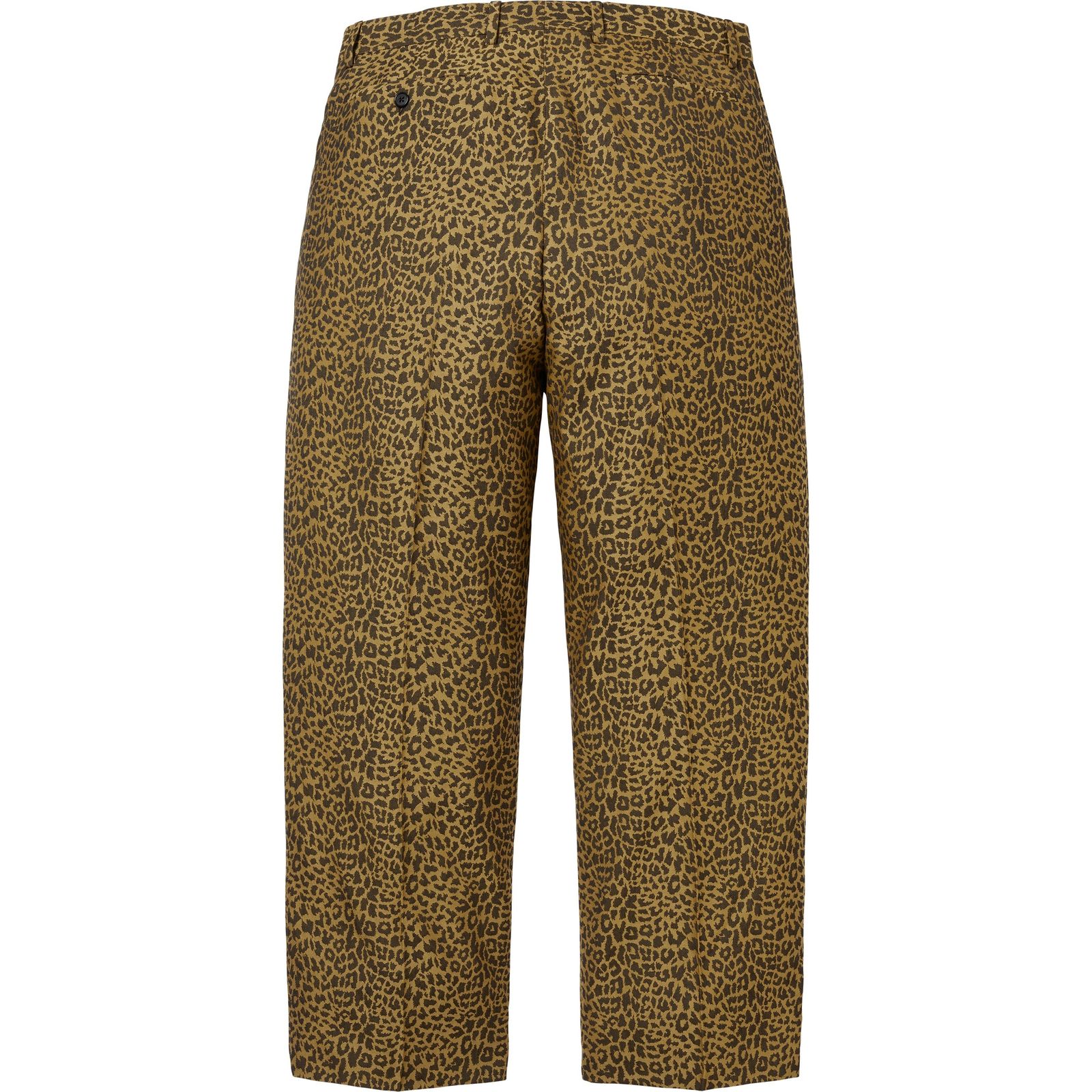 Leopard Wool Trouser