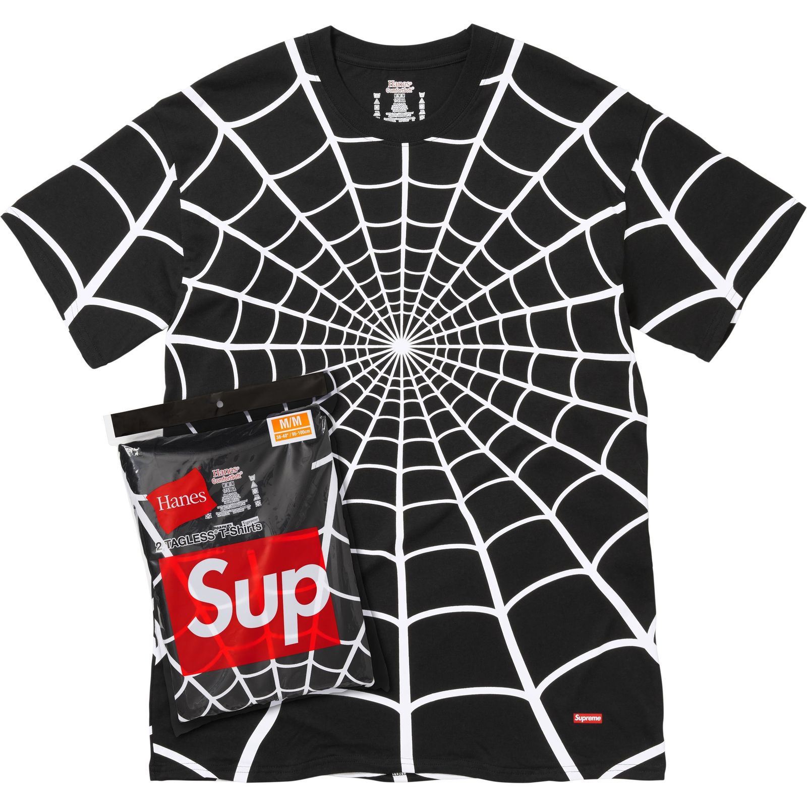 Supreme®/Hanes® Spider-Man Tagless Tees (2 Pack)