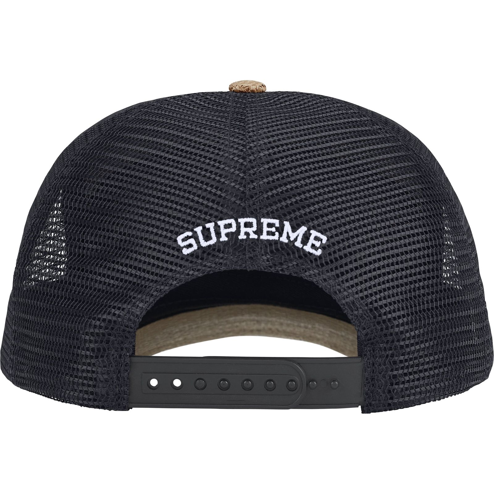 Raffia Mesh Back 5-Panel