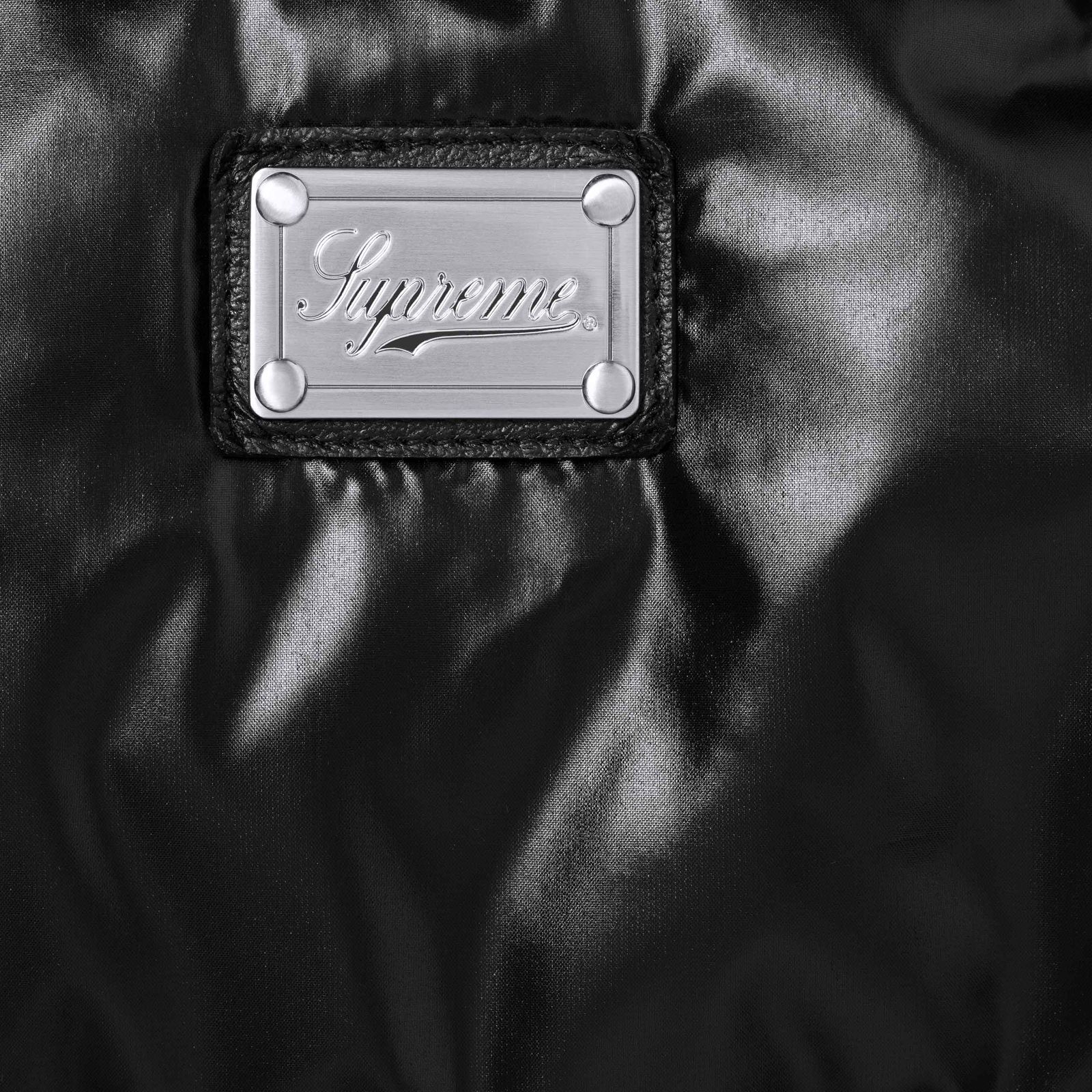 Supreme®/Schott® Glossy Lightweight Down Puffer Jacket