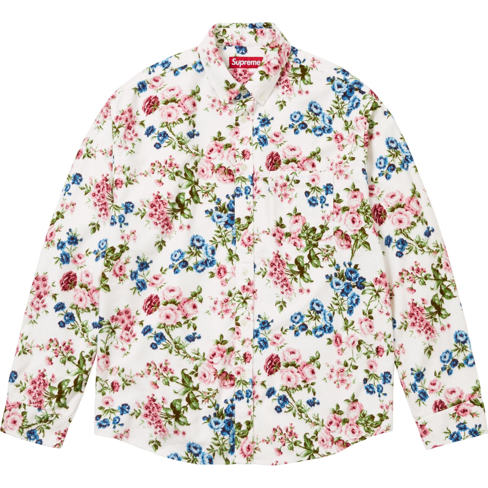 Floral Flannel Shirt