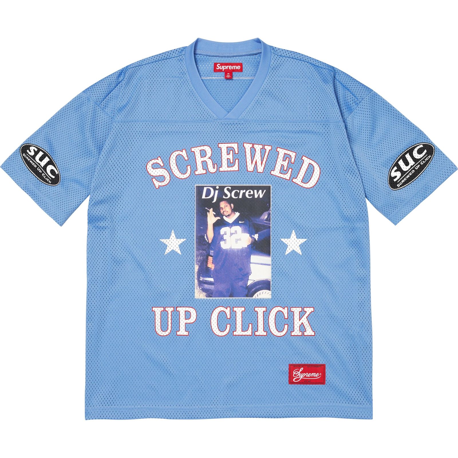 Supreme/DJ Screw Football Jersey