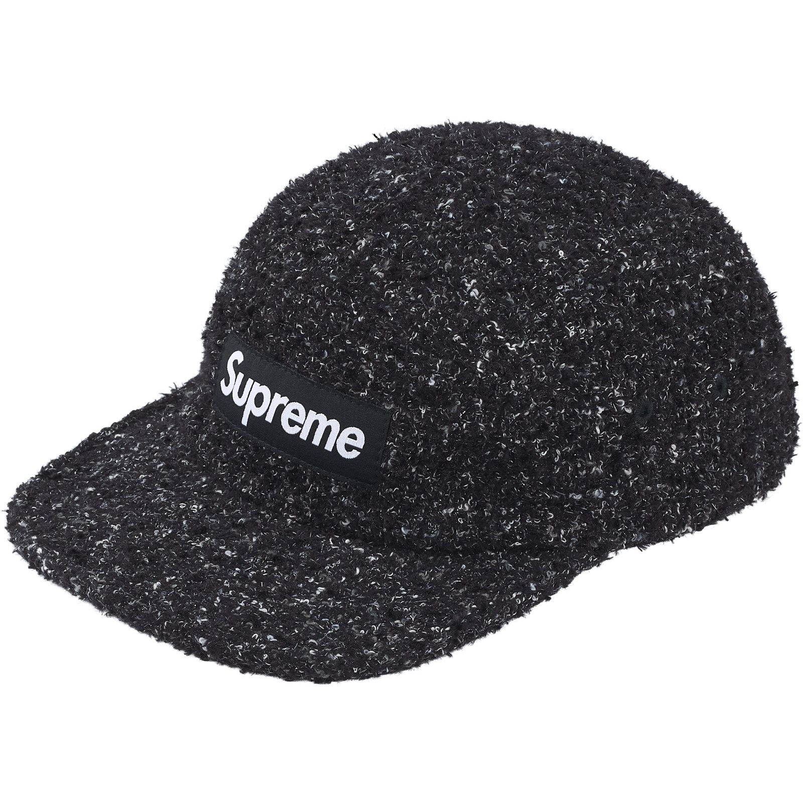Bouclé Camp Cap