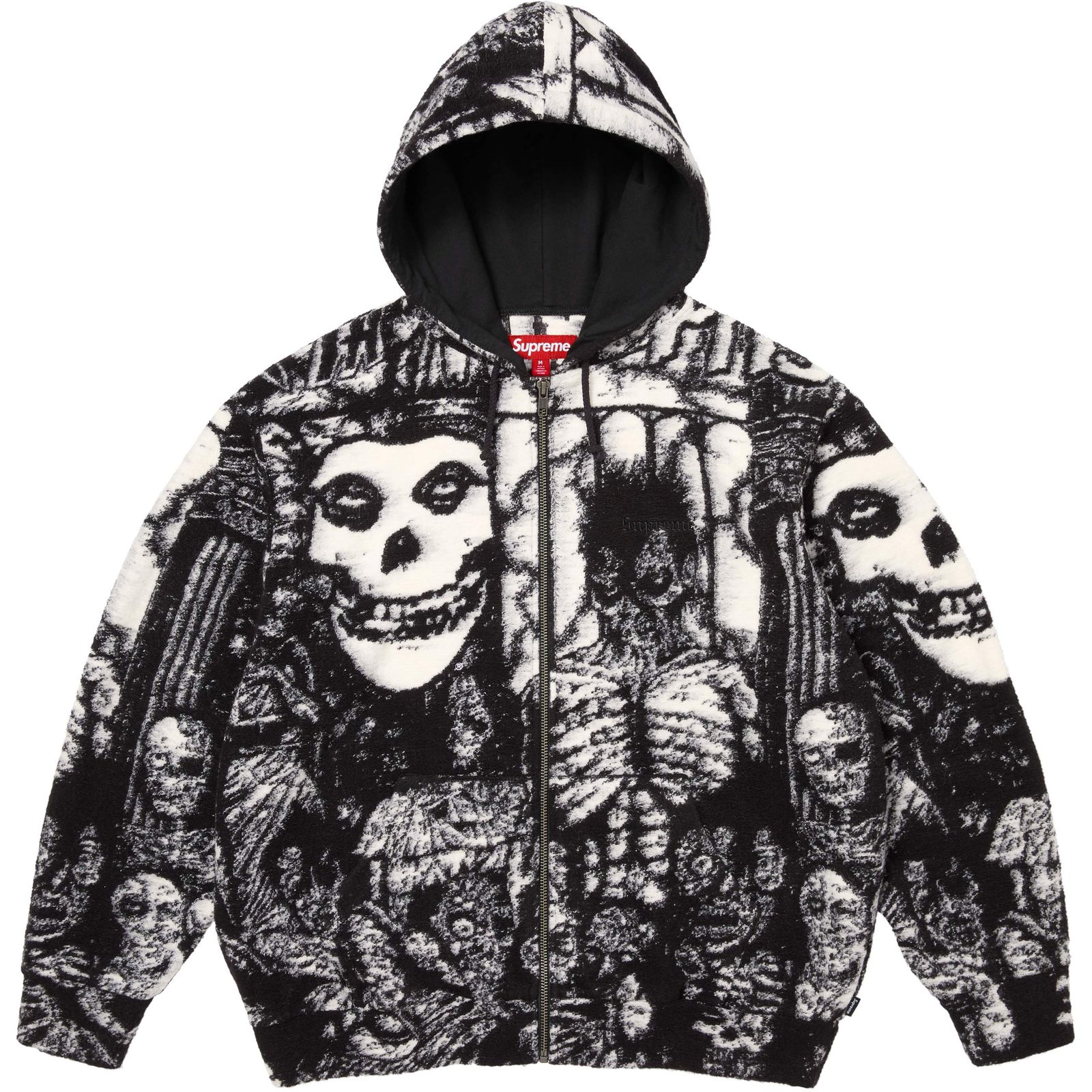 Supreme/The Misfits® Zip Up Hooded Sweater