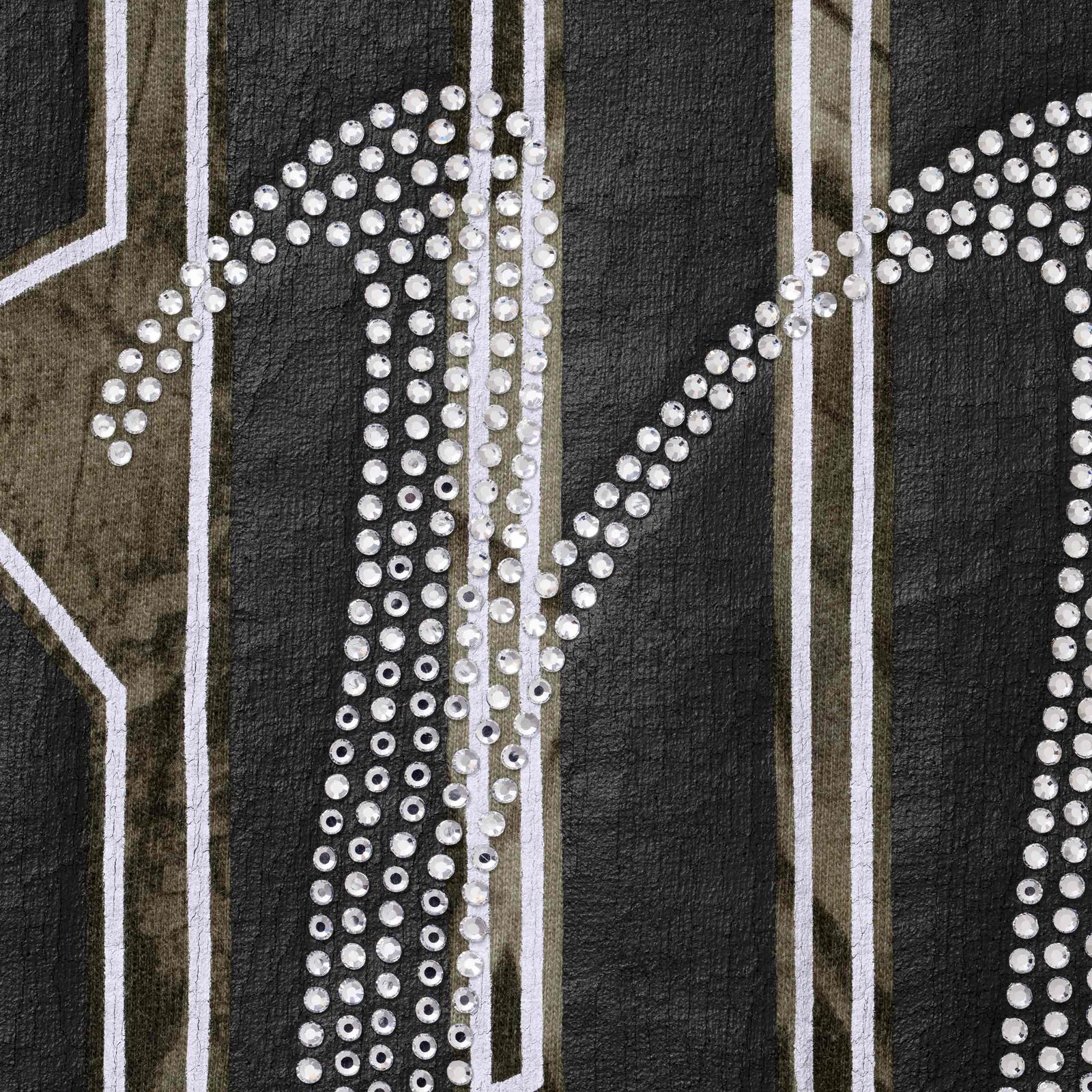 Rhinestone Script S/S Top