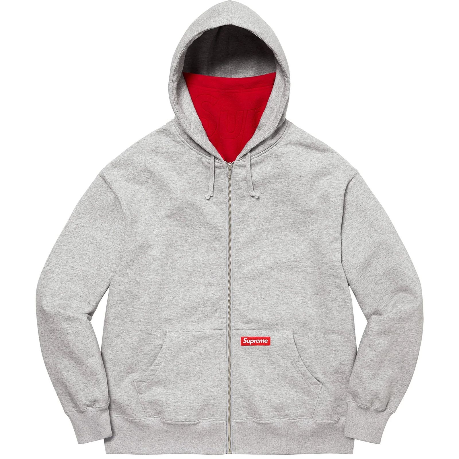 Double Hood Facemask Zip Up Hooded Sweatshirt