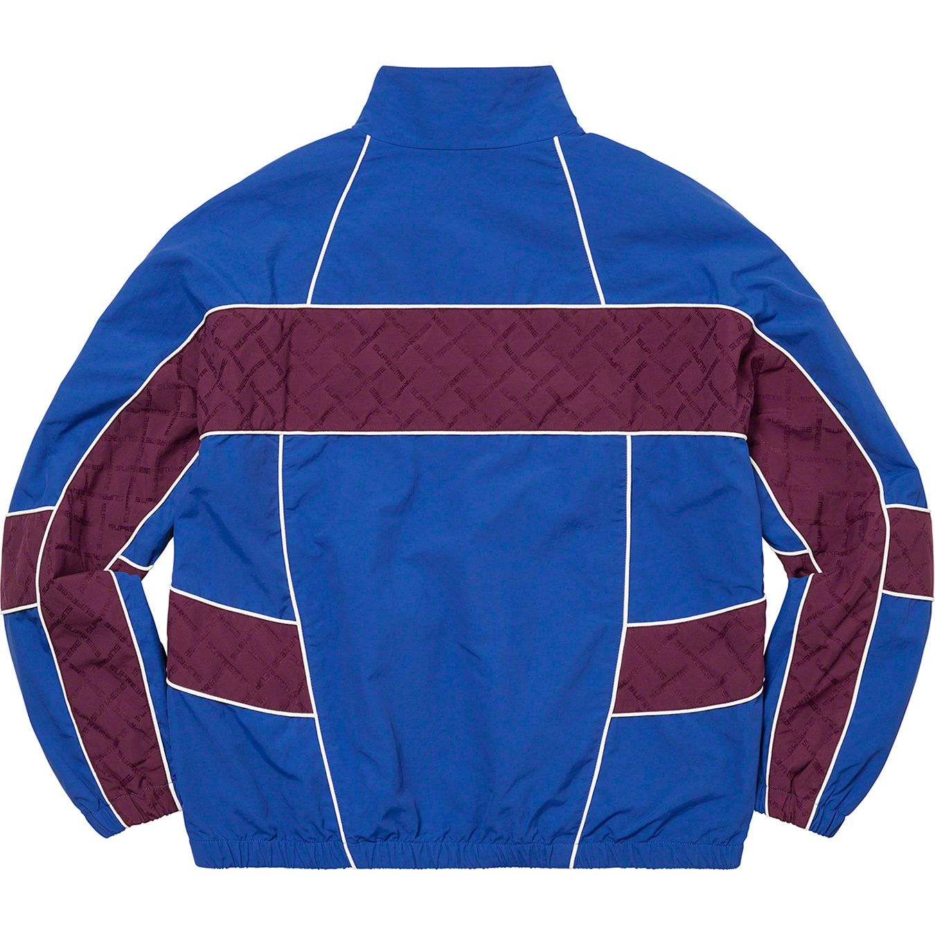 Jacquard Panel Track Jacket