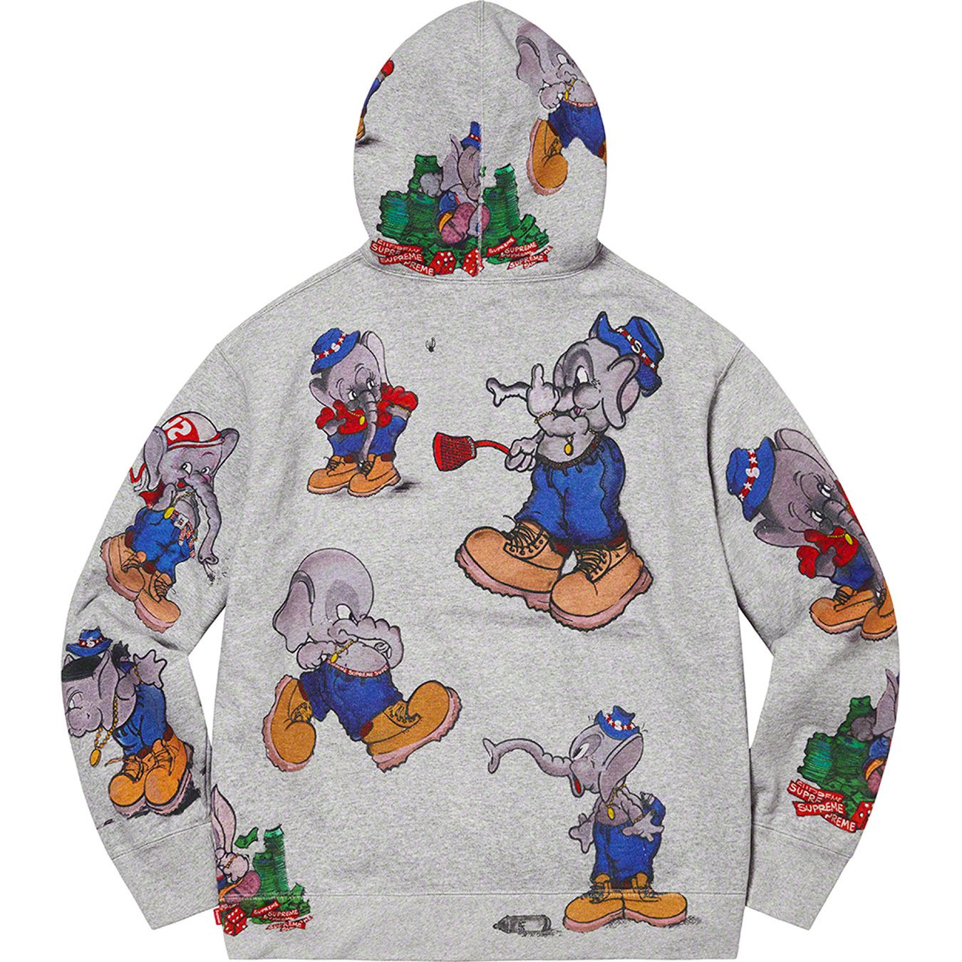Elephant Hooded Sweatshirt