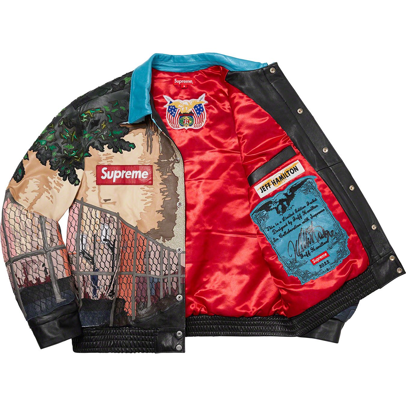 Jeff Hamilton Ridge Street Leather Jacket