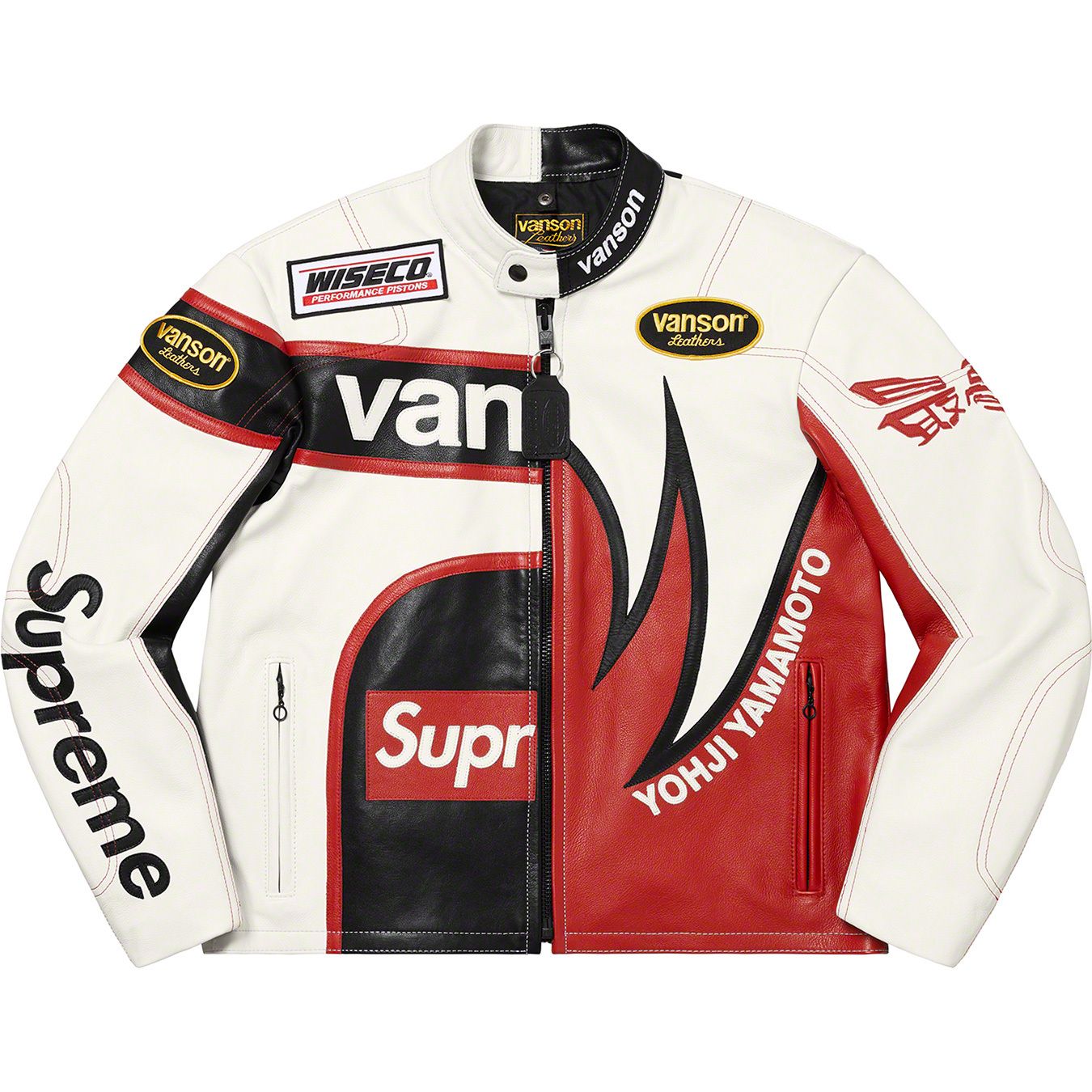 Supreme®/Yohji Yamamoto®/ Vanson Leathers® Split Jacket
