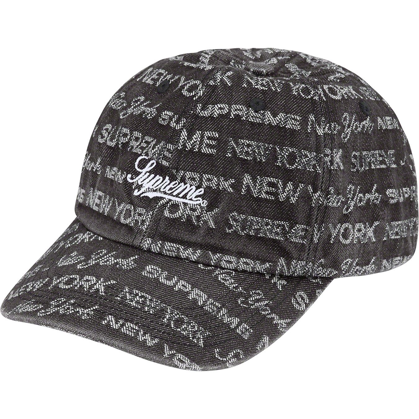 Multi Type Jacquard Denim 6-Panel