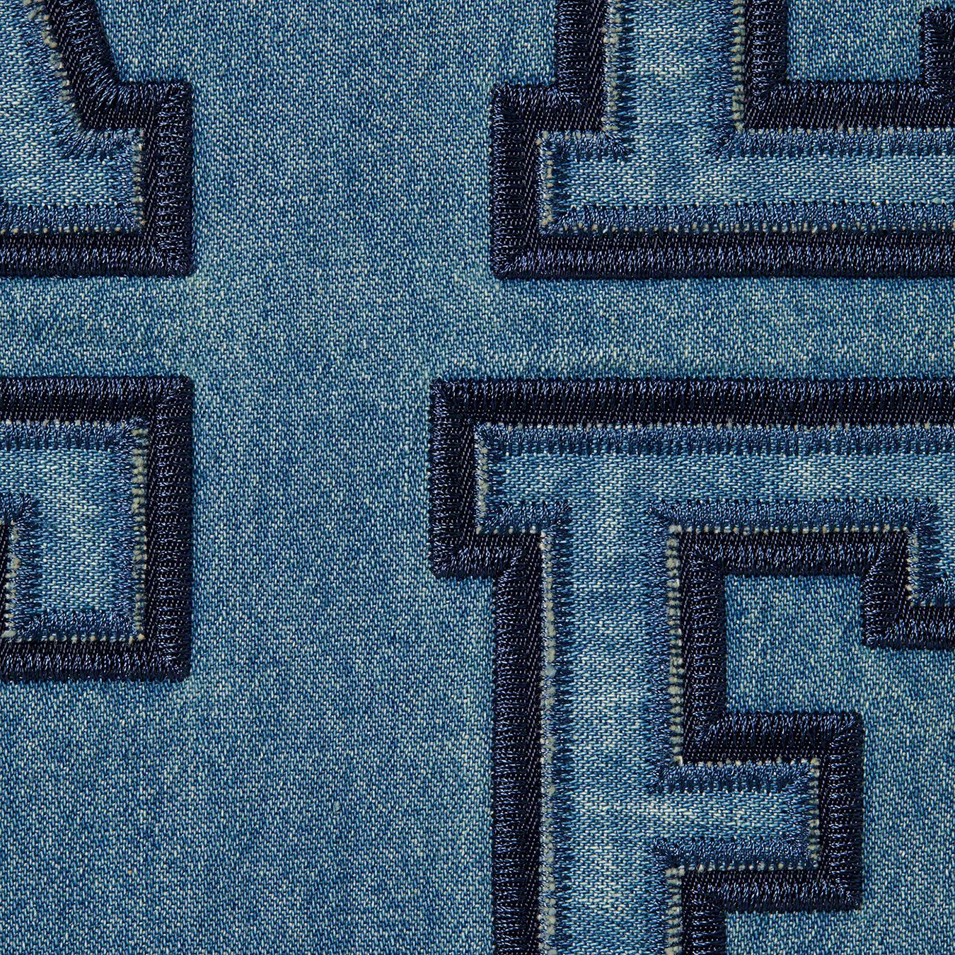 Denim Baseball Jersey