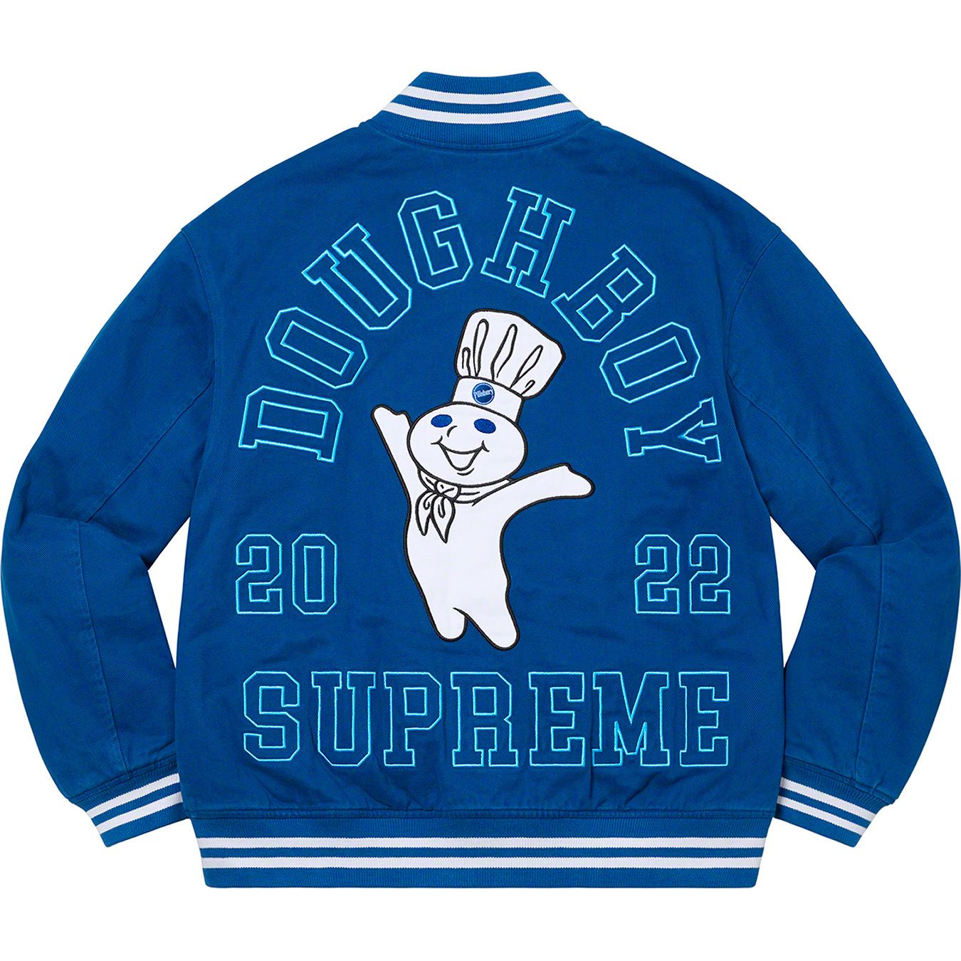 Supreme®/Mitchell & Ness® Doughboy Twill Varsity Jacket