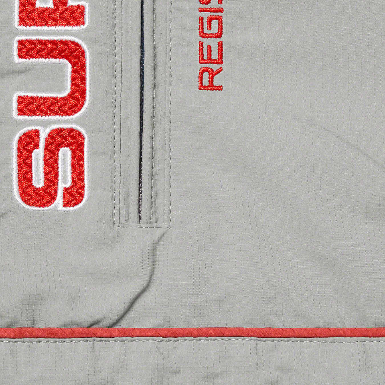 Paneled Half Zip Pullover