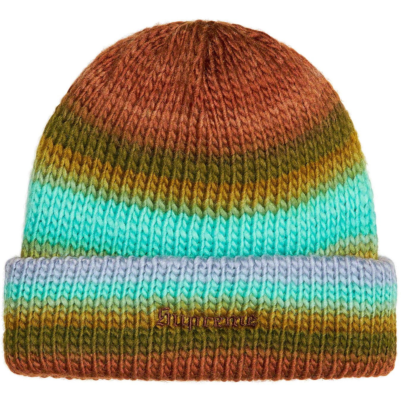Ombre Stripe Beanie
