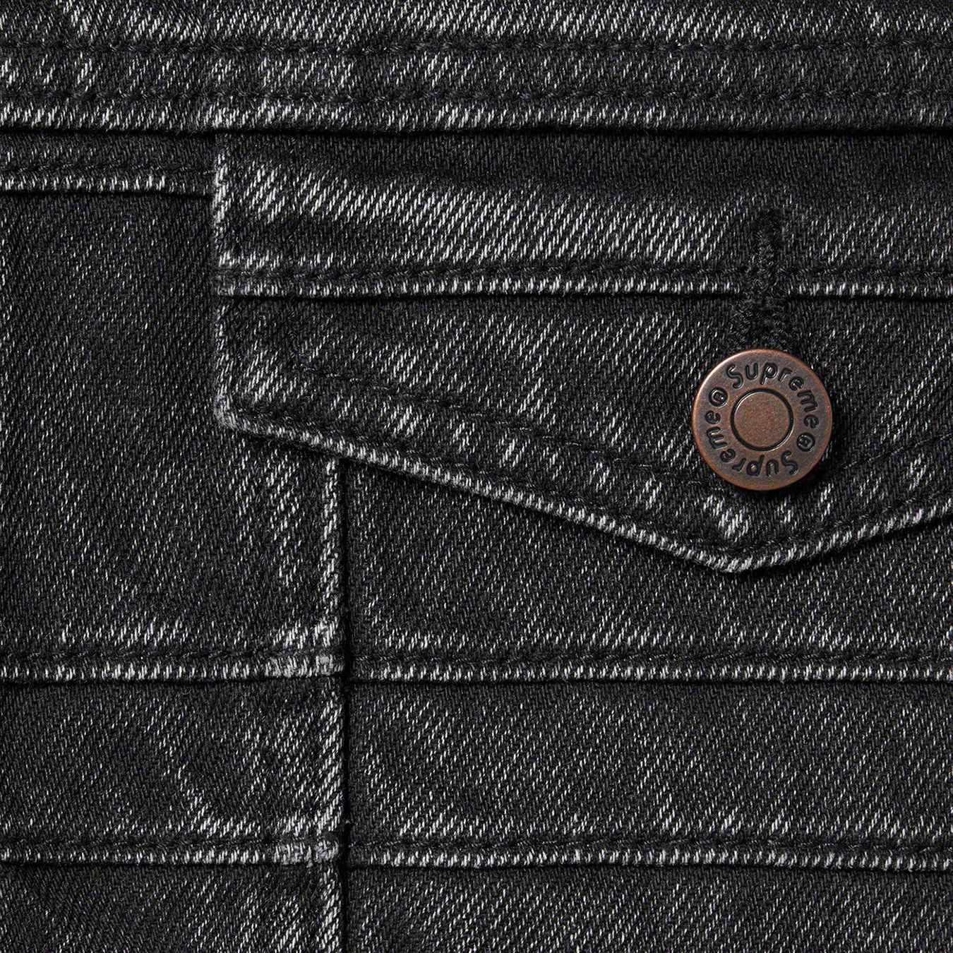 Layered Denim Trucker Jacket