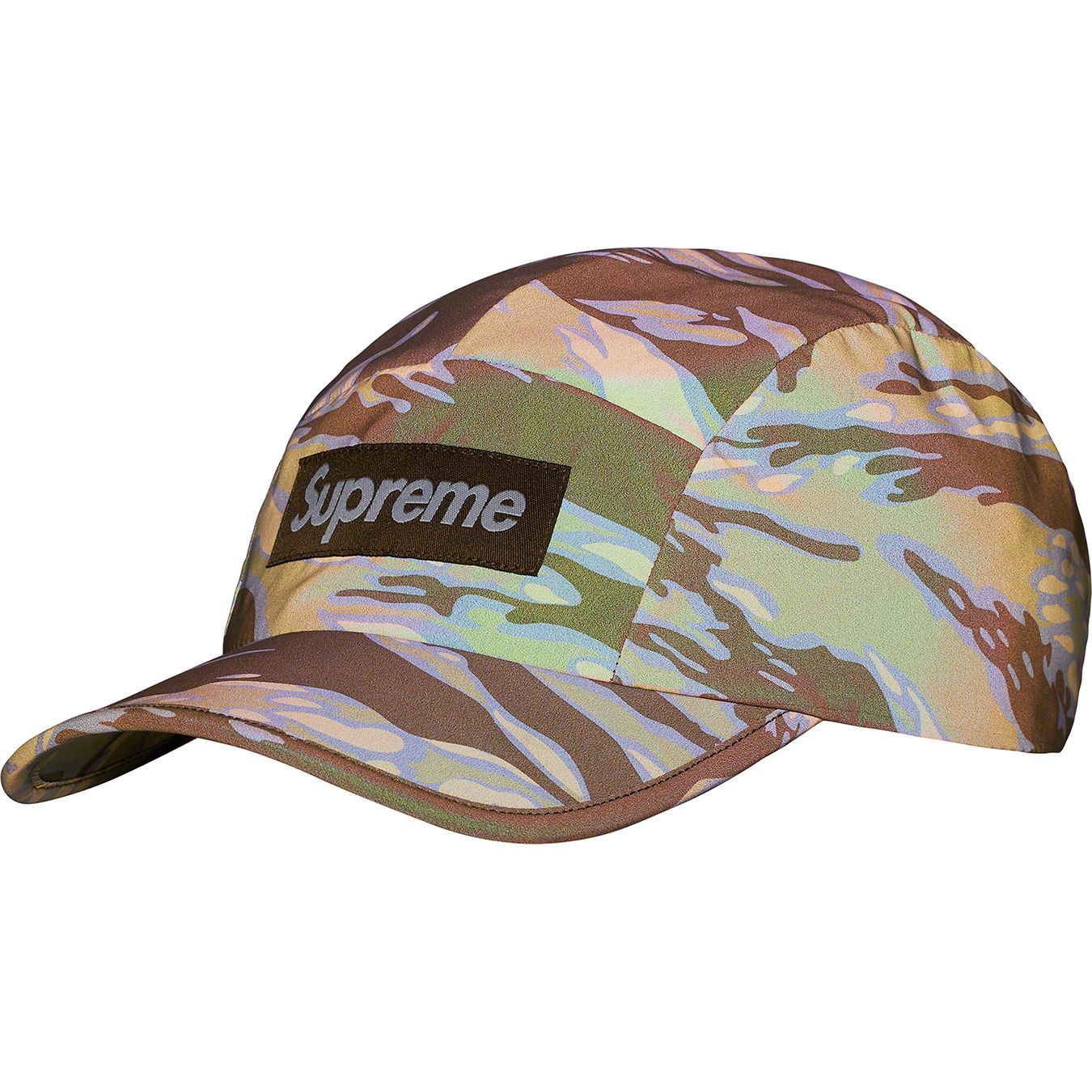Tiger Camo Reflective Camp Cap