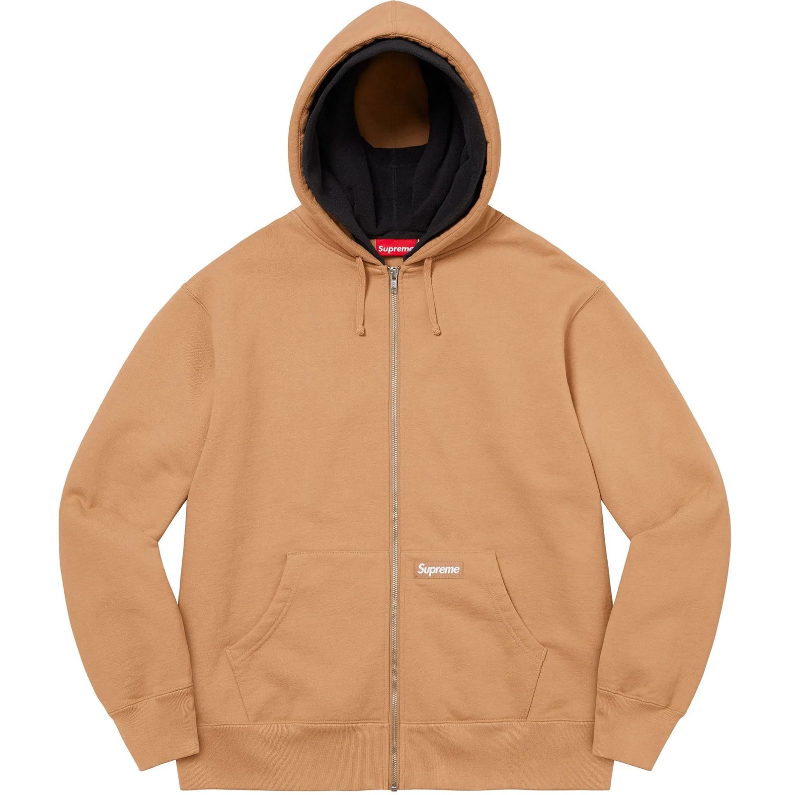 Double Hood Facemask Zip Up Hooded Sweatshirt