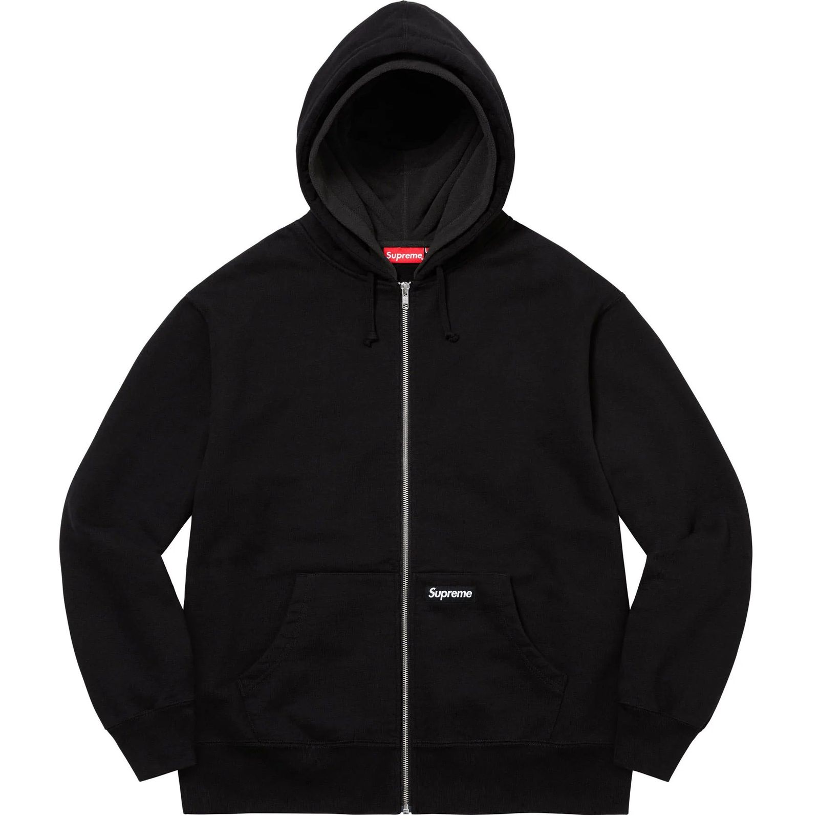 Double Hood Facemask Zip Up Hooded Sweatshirt