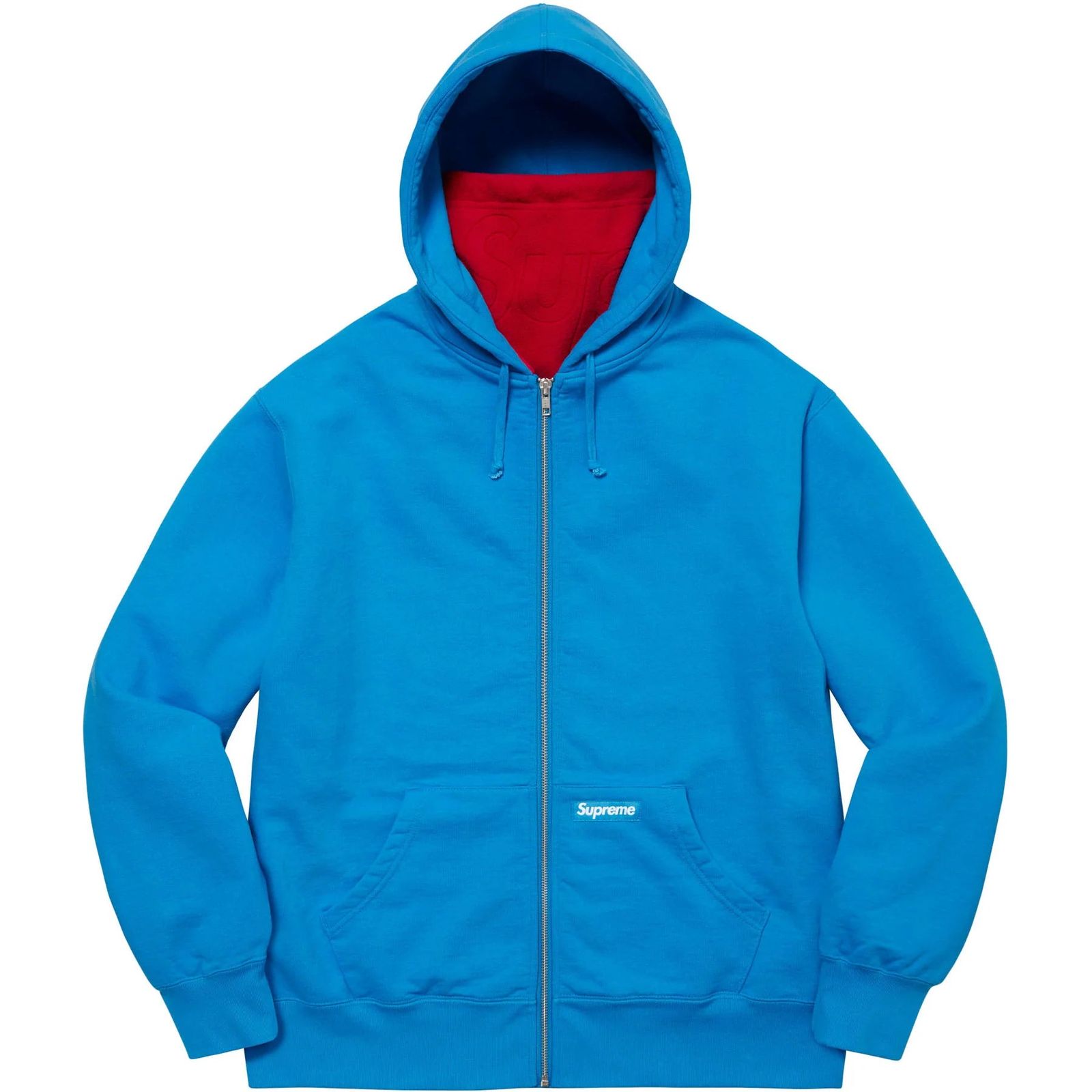 Double Hood Facemask Zip Up Hooded Sweatshirt