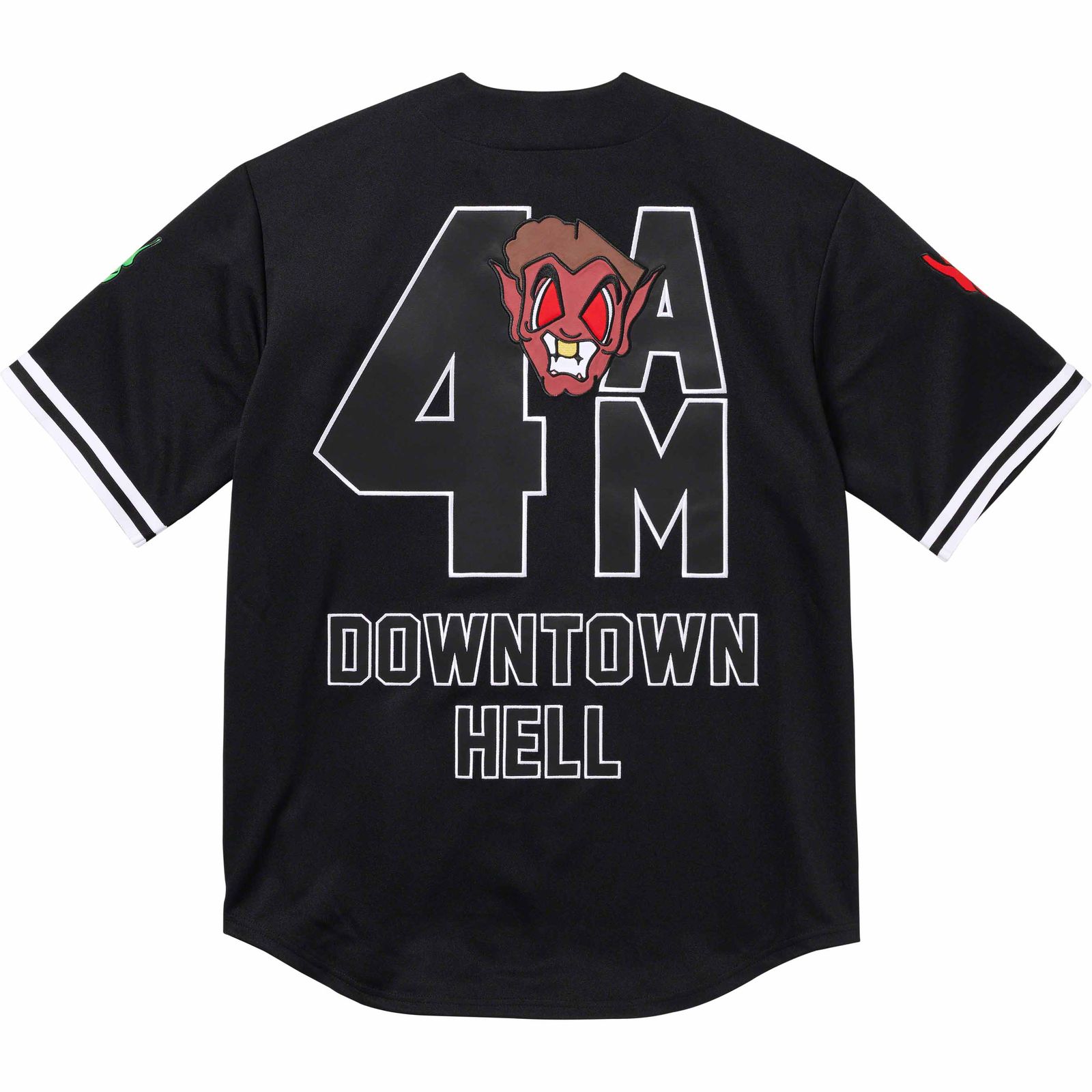 Supreme®/Mitchell & Ness® Downtown Hell Baseball Jersey