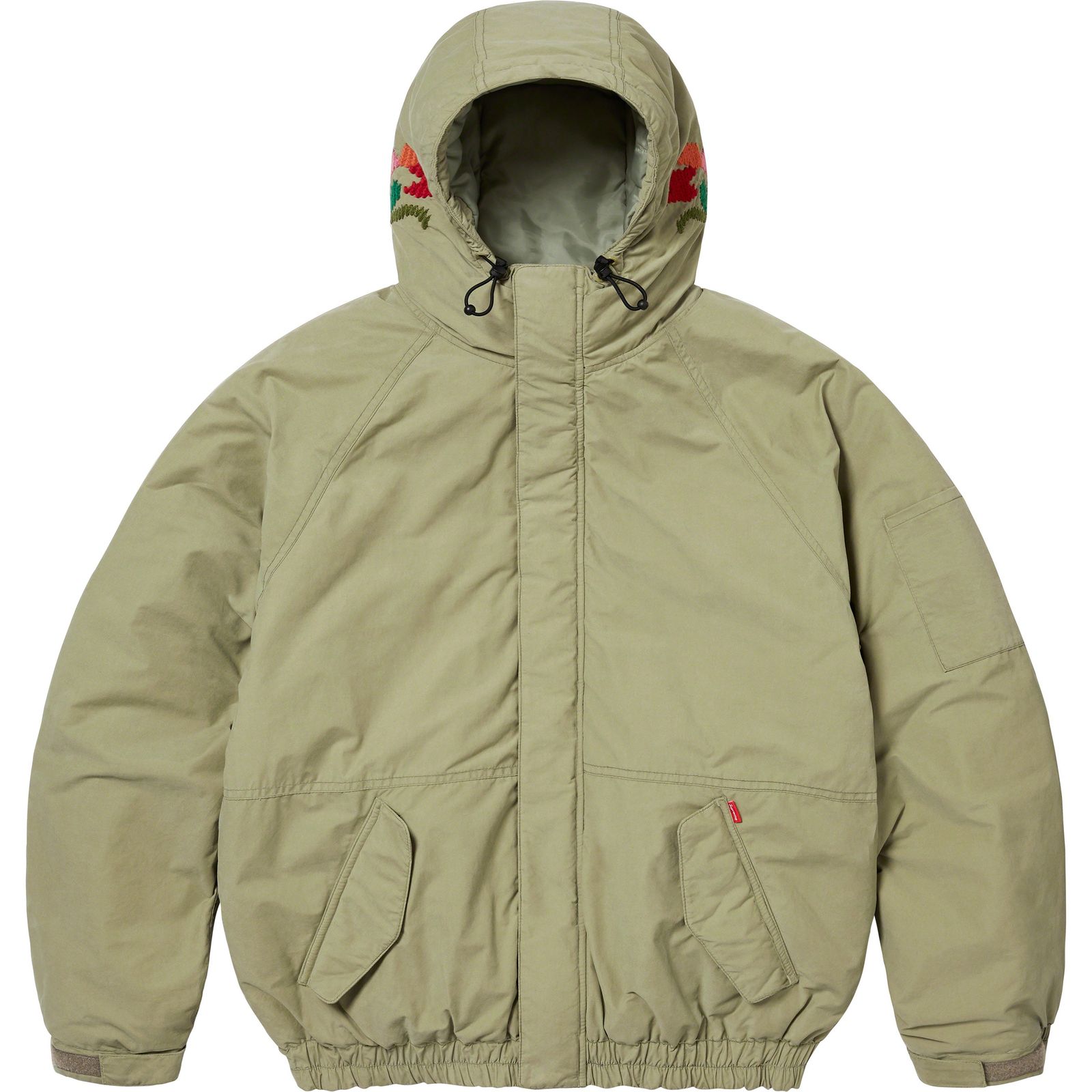 Needlepoint Hooded Jacket