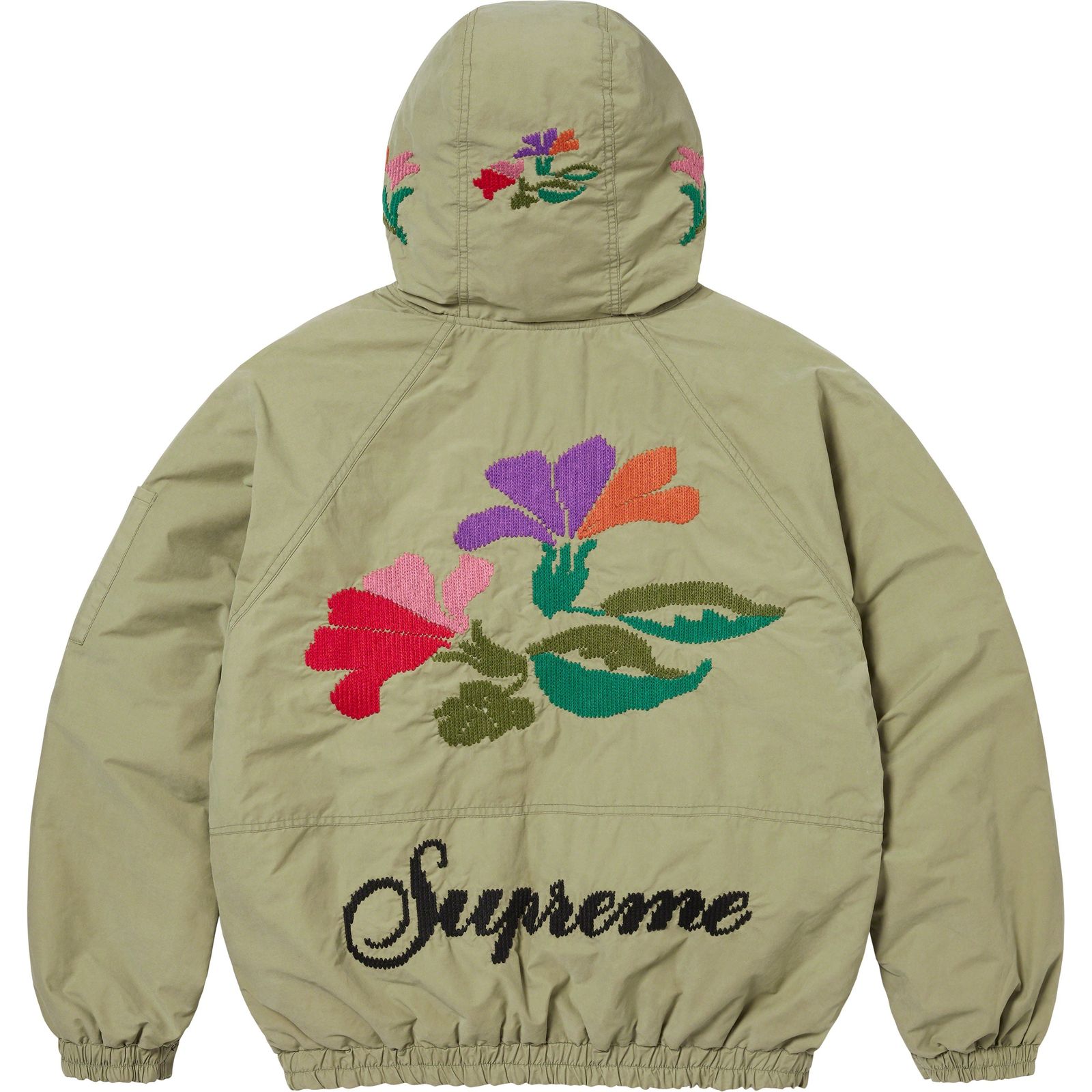 Needlepoint Hooded Jacket