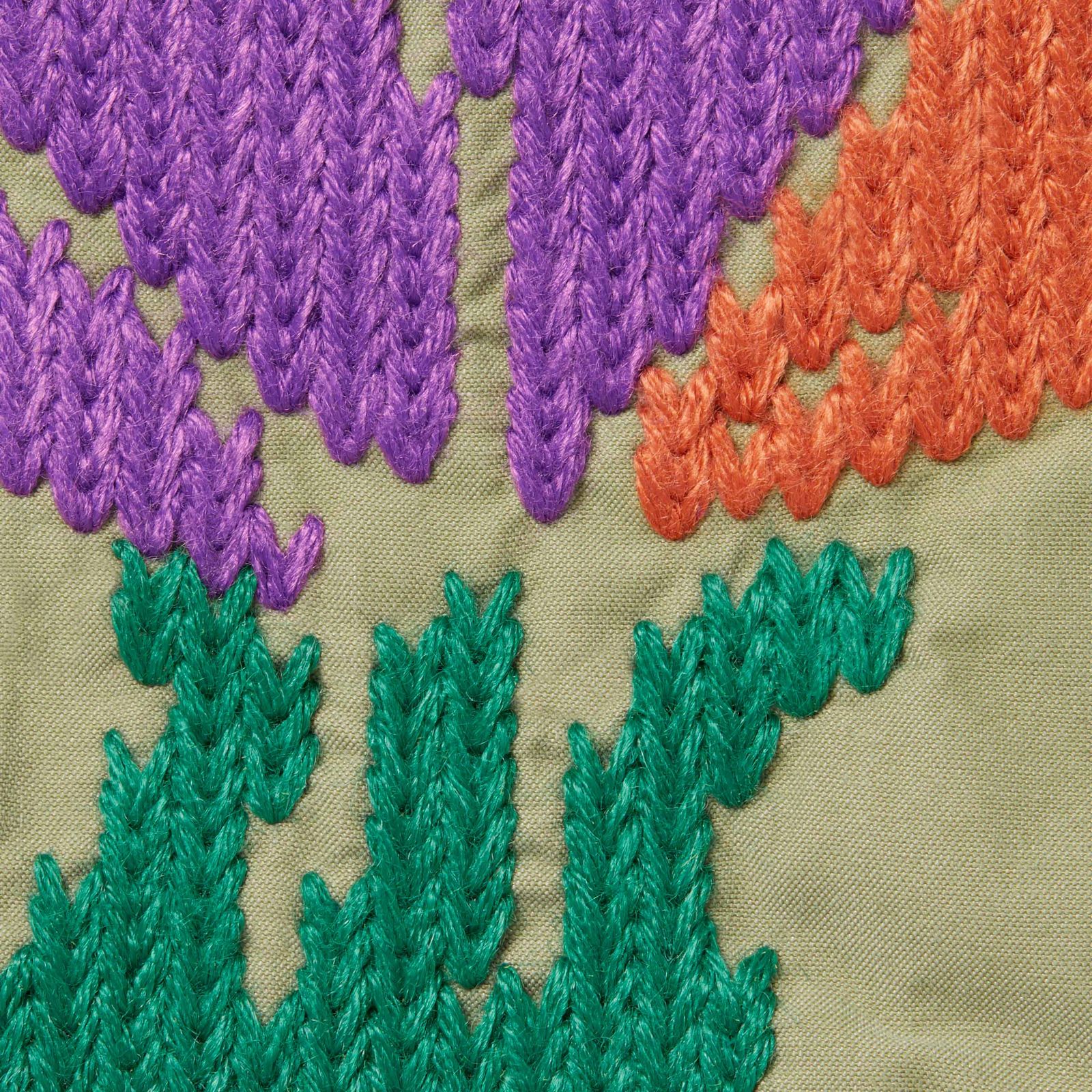 Needlepoint Hooded Jacket