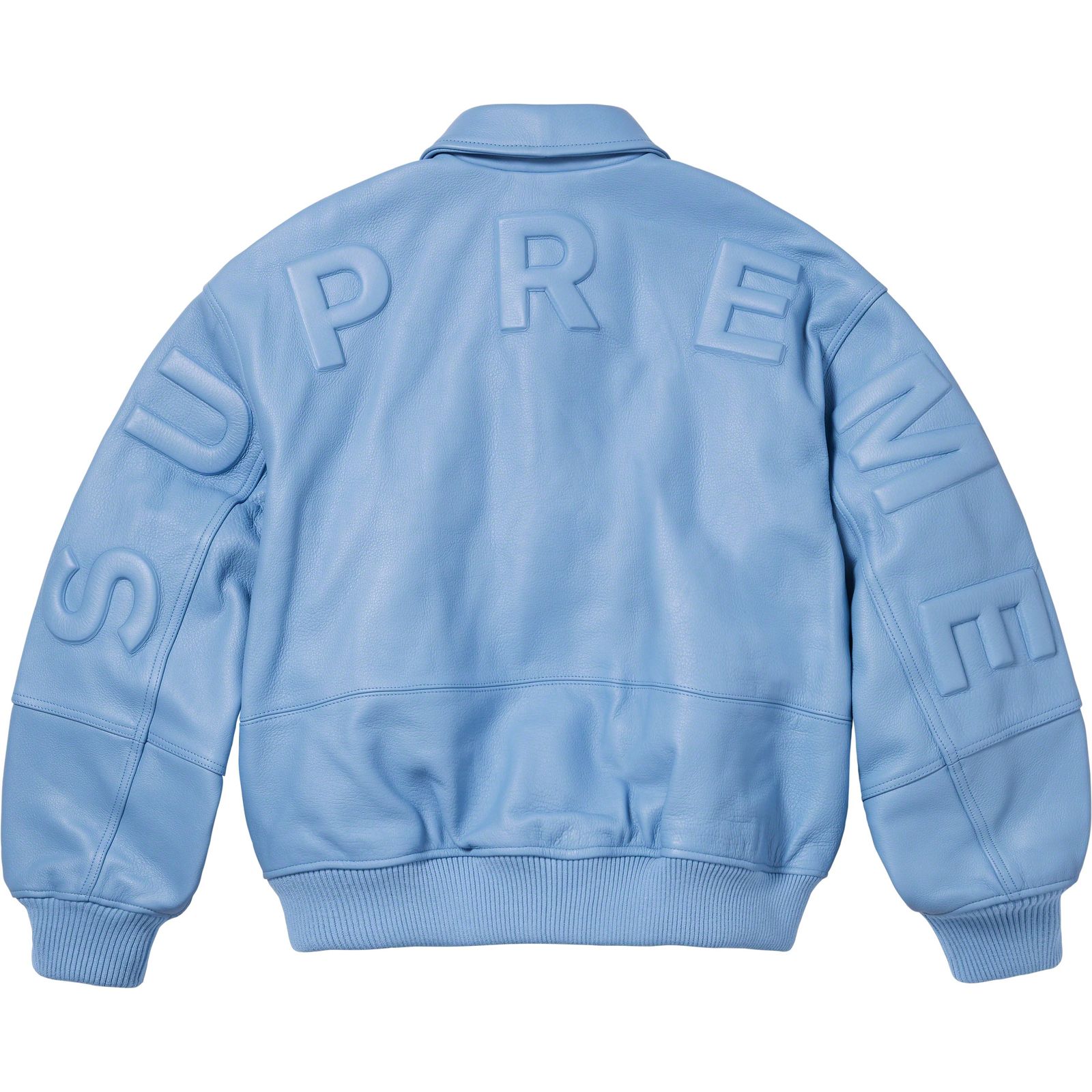 GORE-TEX Infinium WINDSTOPPER® Leather Varsity Jacket