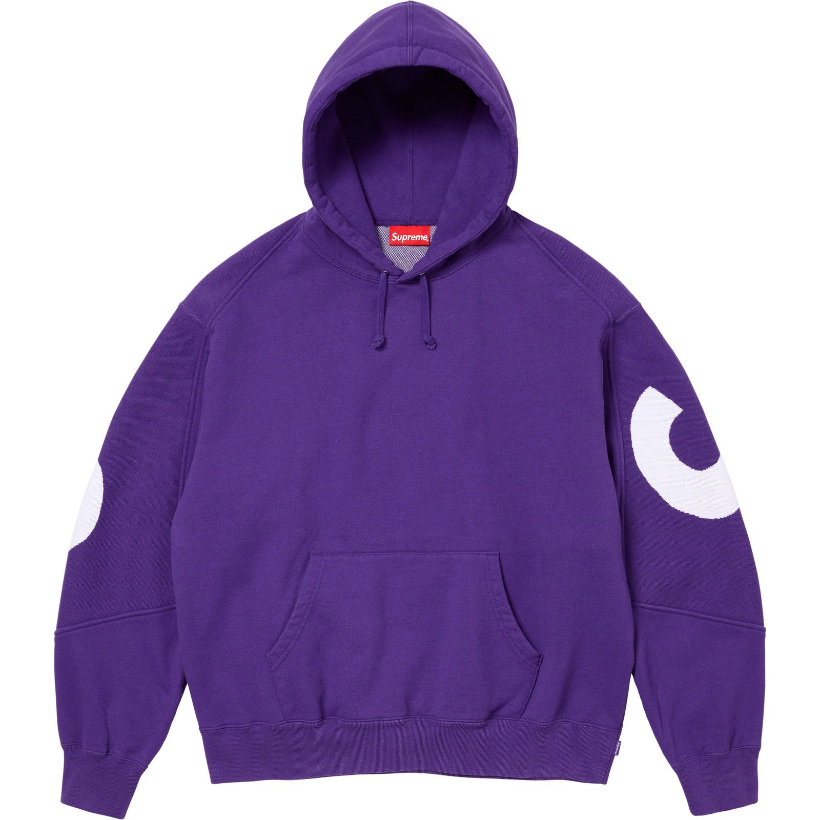 Big Logo Jacquard Hooded Sweatshirt