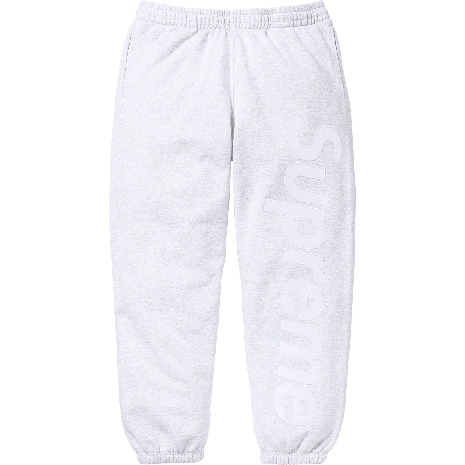 Satin Appliqué Sweatpant