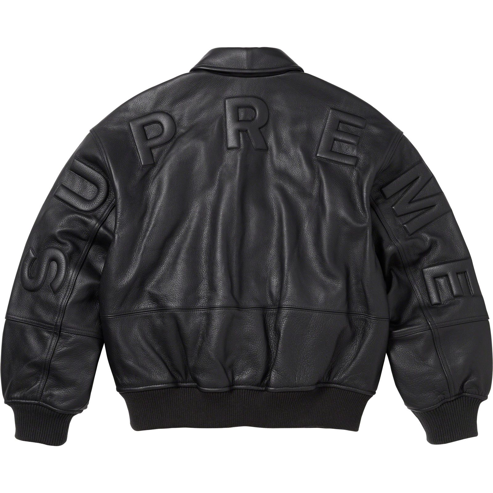 GORE-TEX Infinium WINDSTOPPER® Leather Varsity Jacket