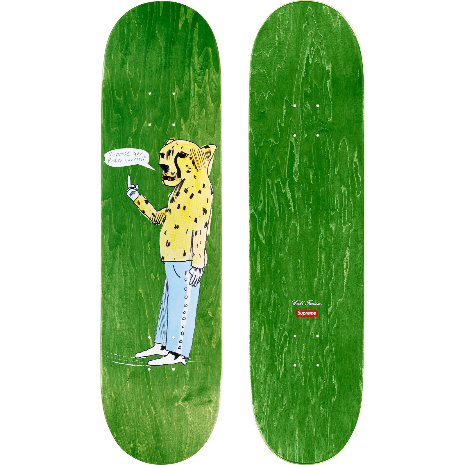 Neil Blender Cheetah Skateboard