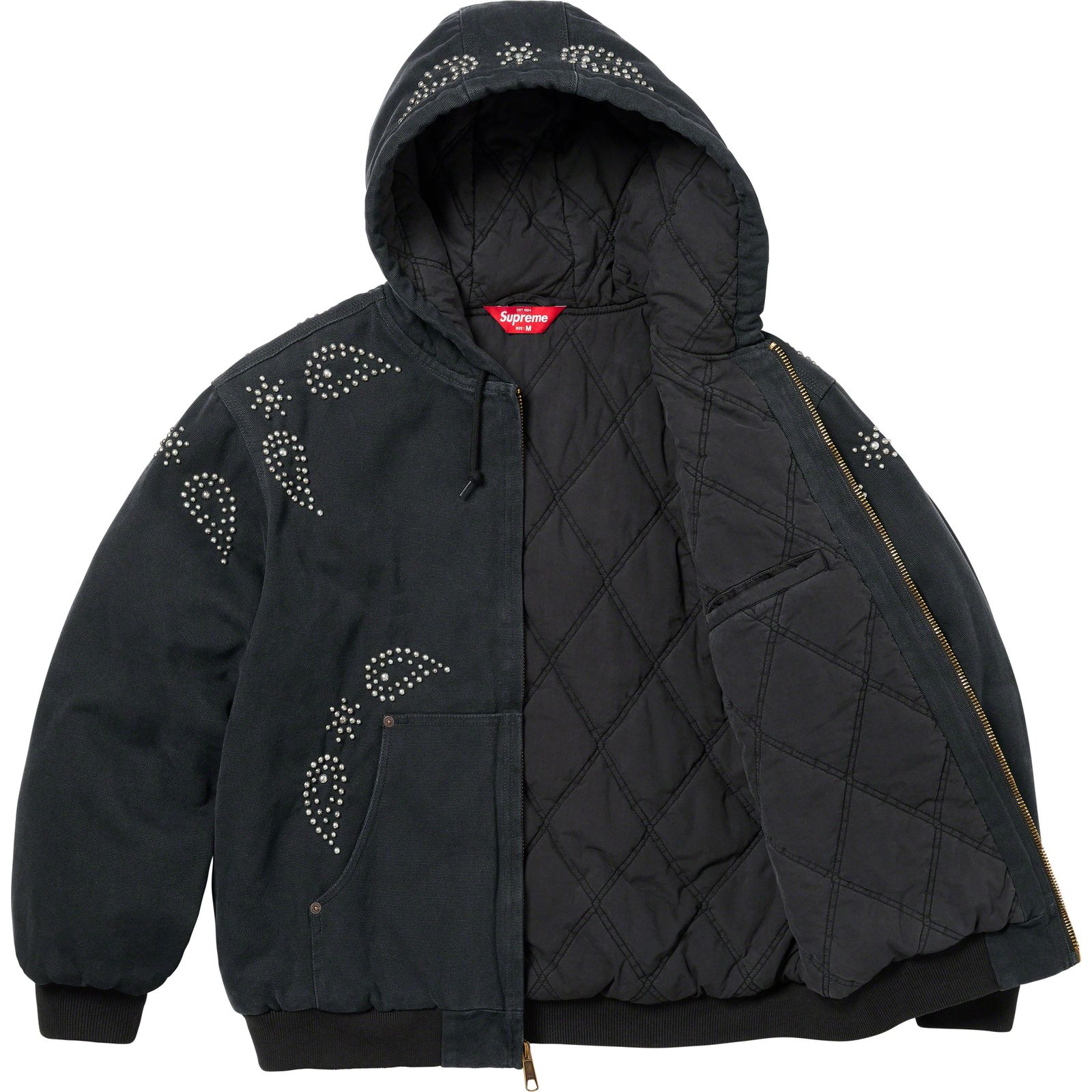 Paisley Studded Work Jacket