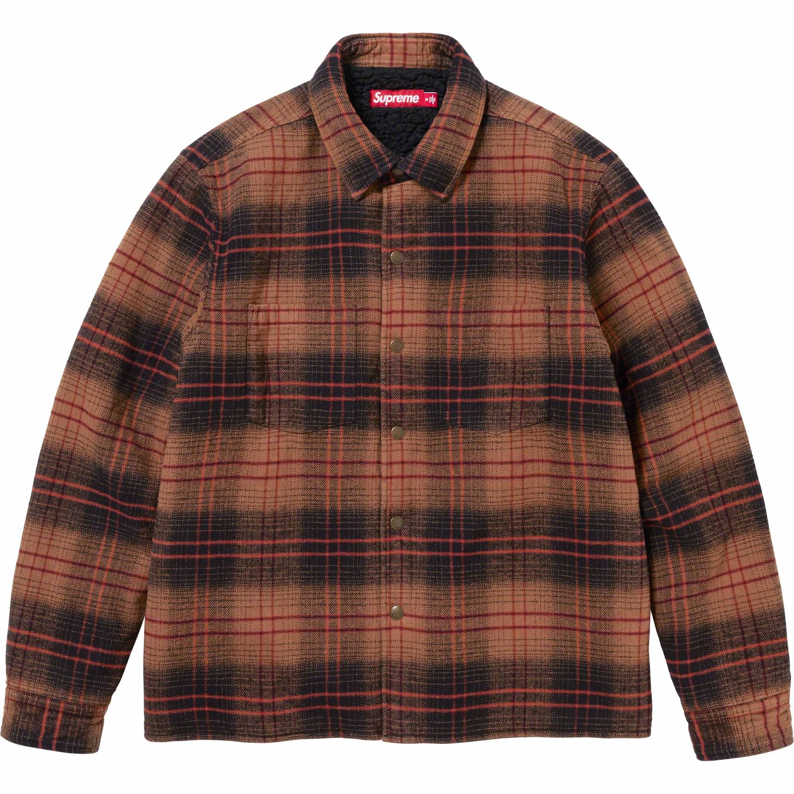 Lined Flannel Snap Shirt