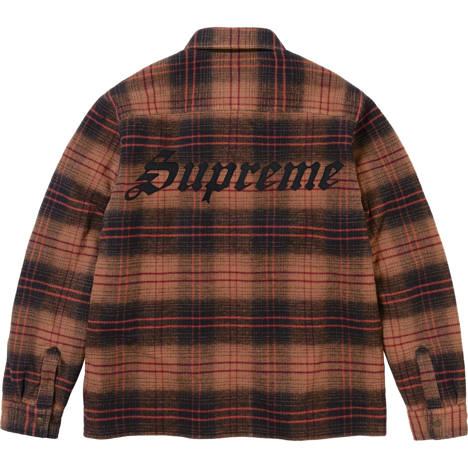 Lined Flannel Snap Shirt
