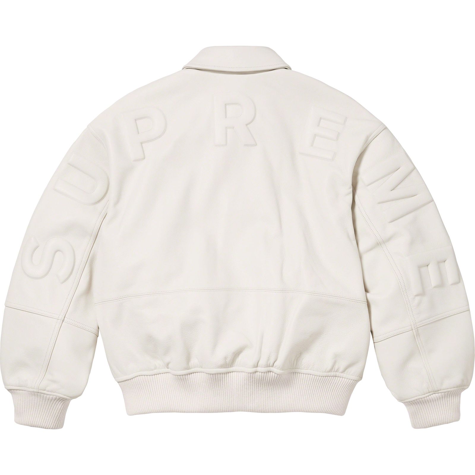 GORE-TEX Infinium WINDSTOPPER® Leather Varsity Jacket