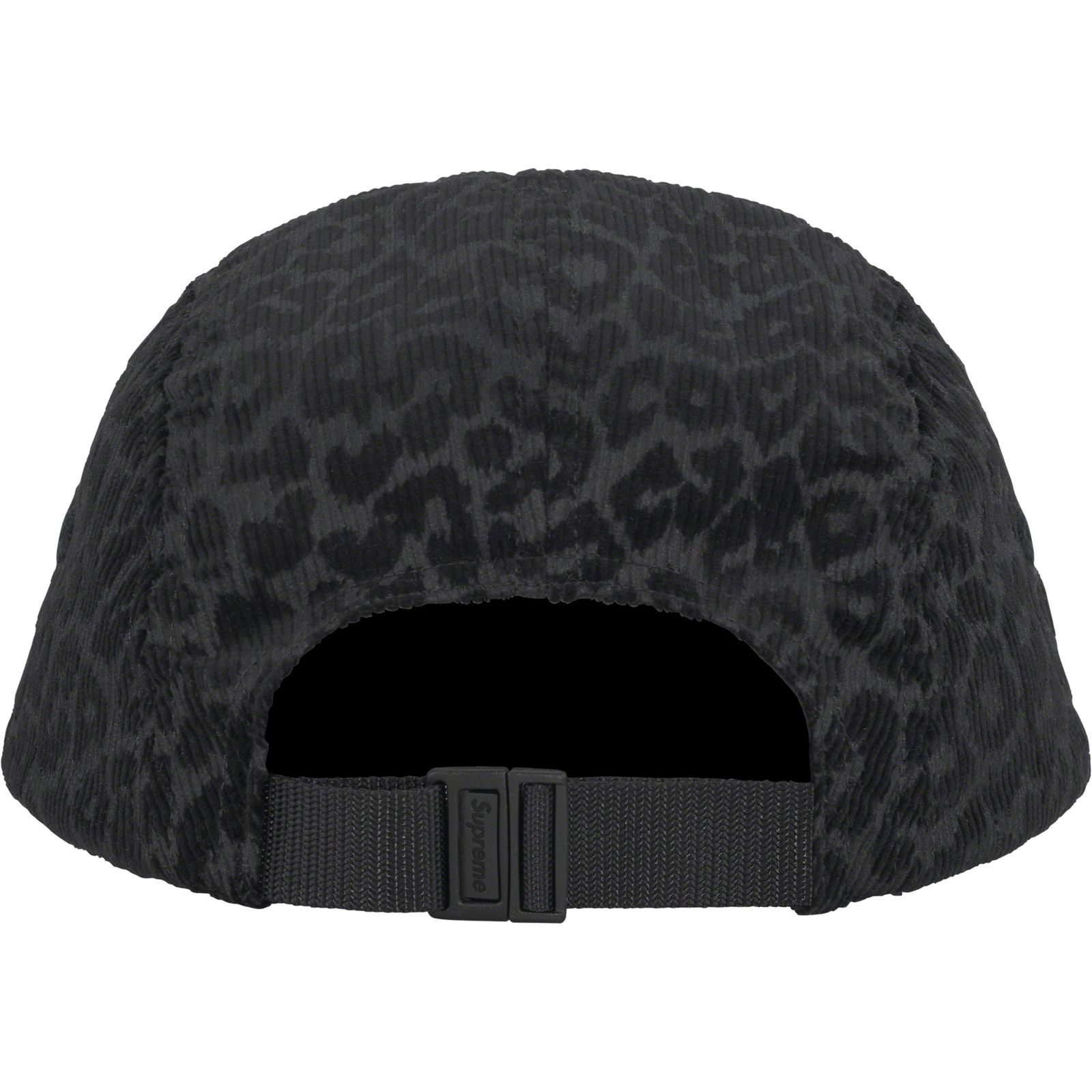 Leopard Corduroy Camp Cap