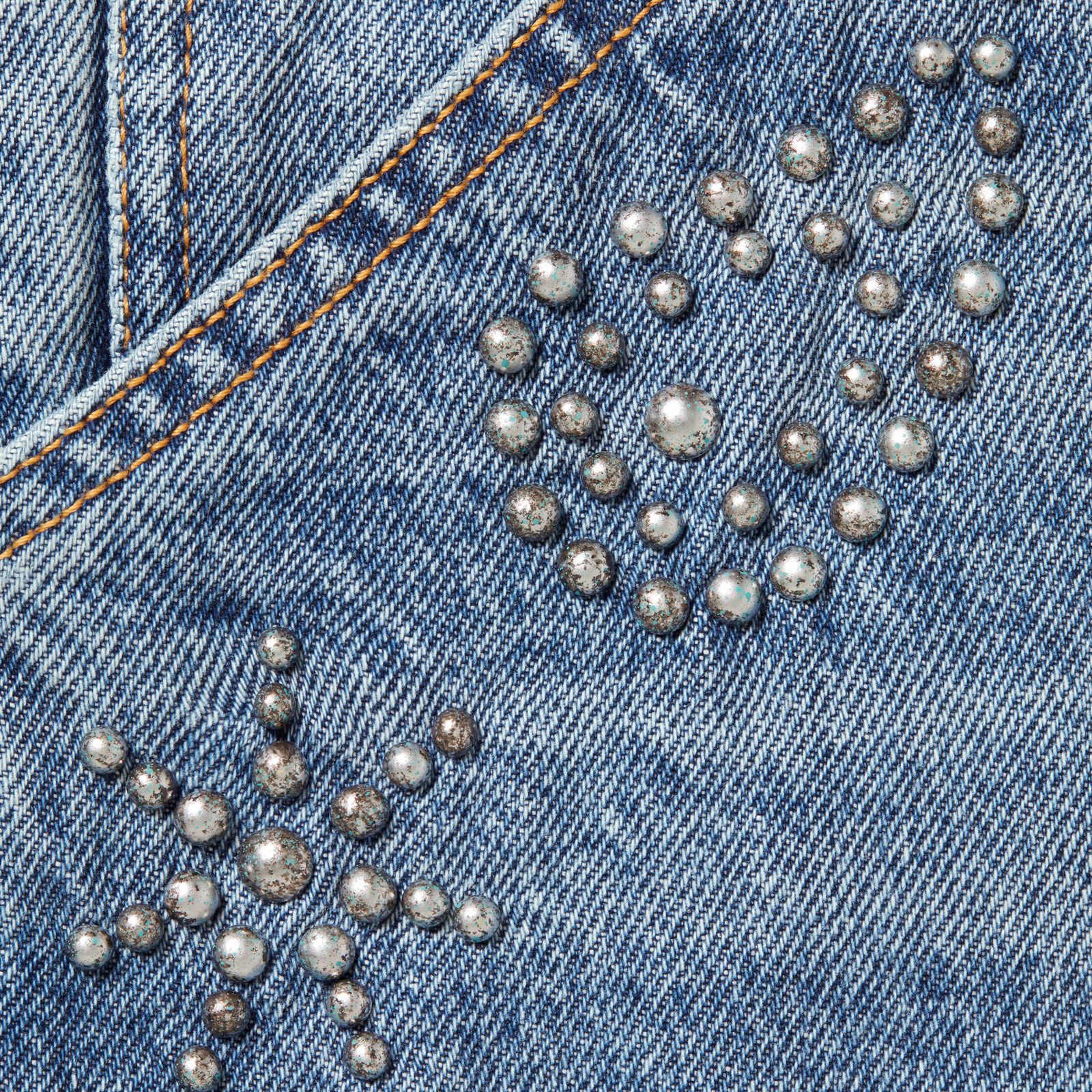 Paisley Studded Double Knee Painter Pant