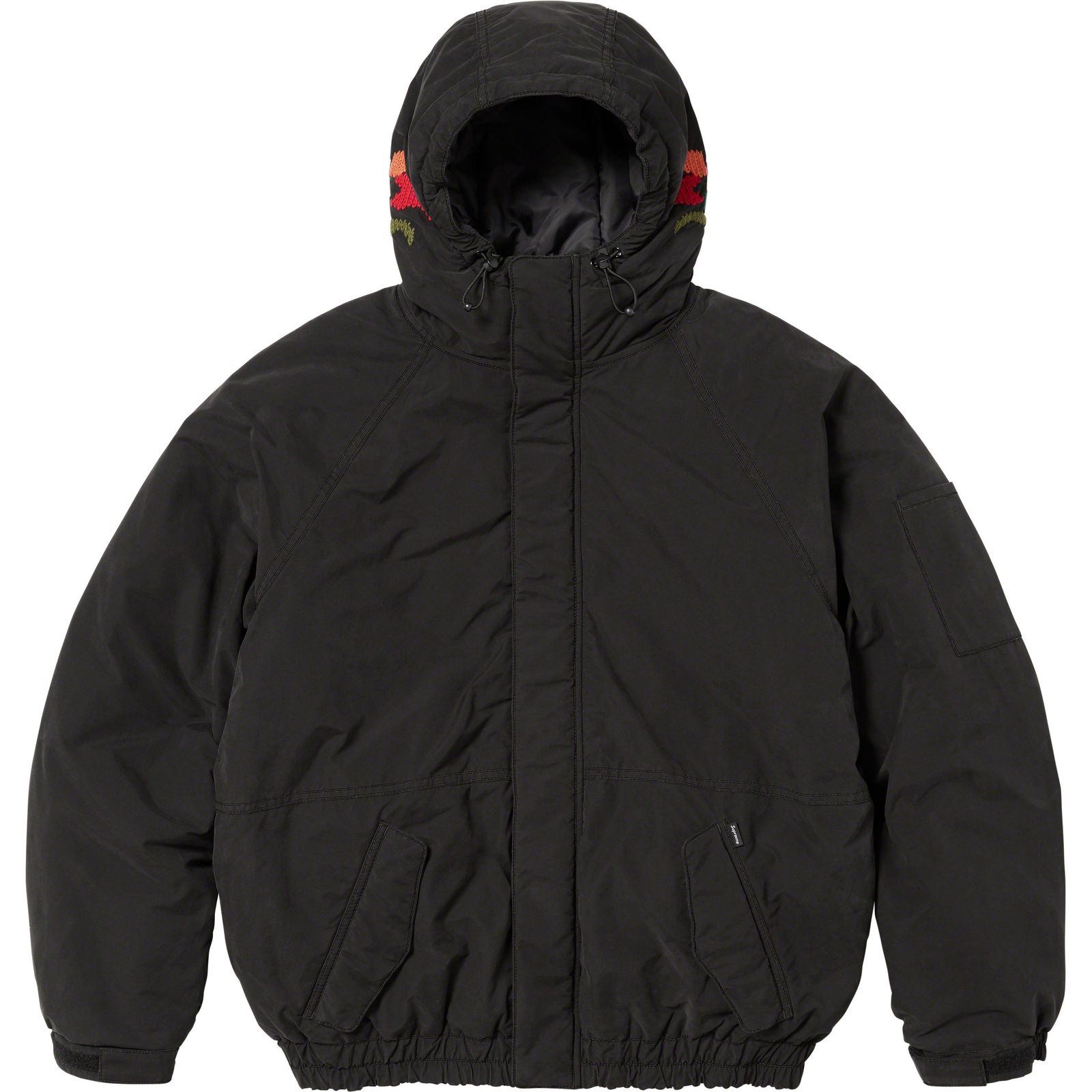Needlepoint Hooded Jacket
