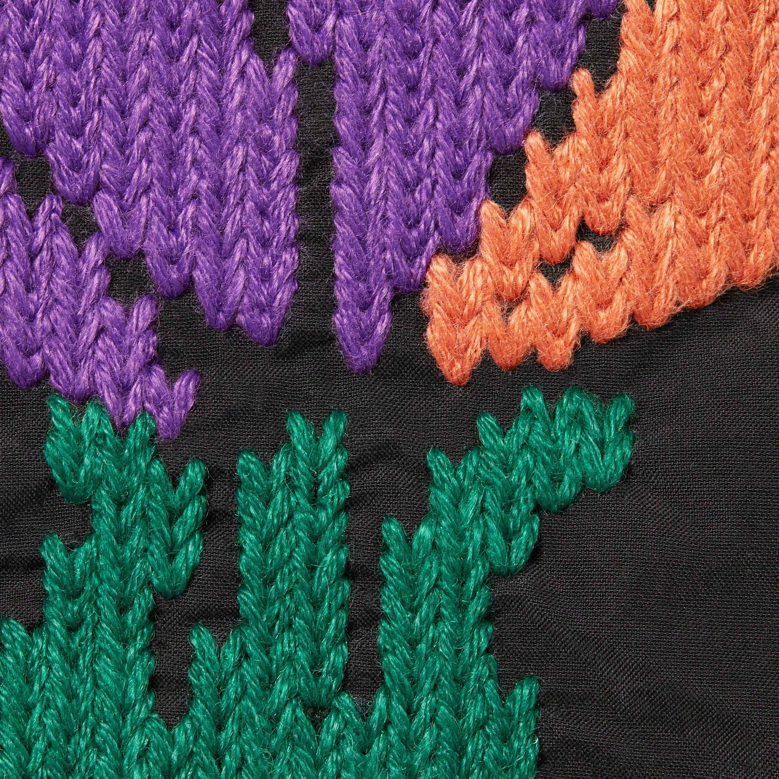 Needlepoint Hooded Jacket