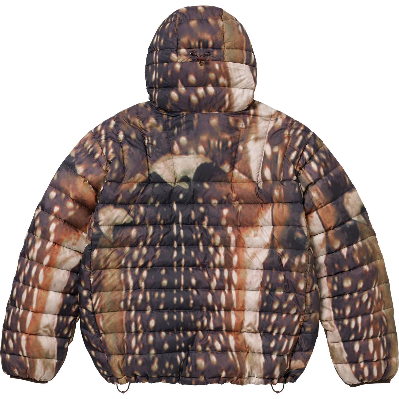 Micro Down Half Zip Hooded Pullover