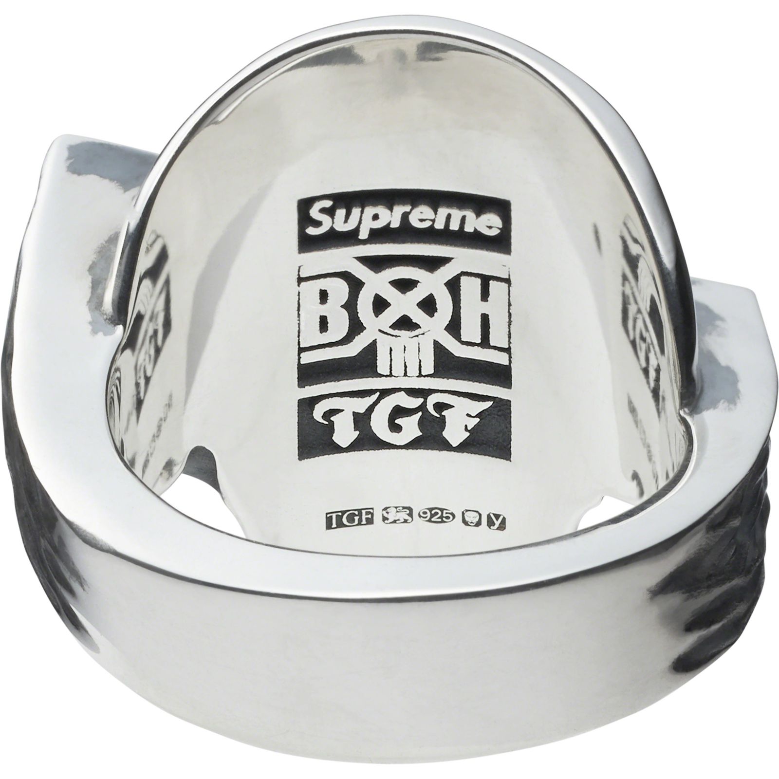 Supreme®/Bounty Hunter Silver Ring